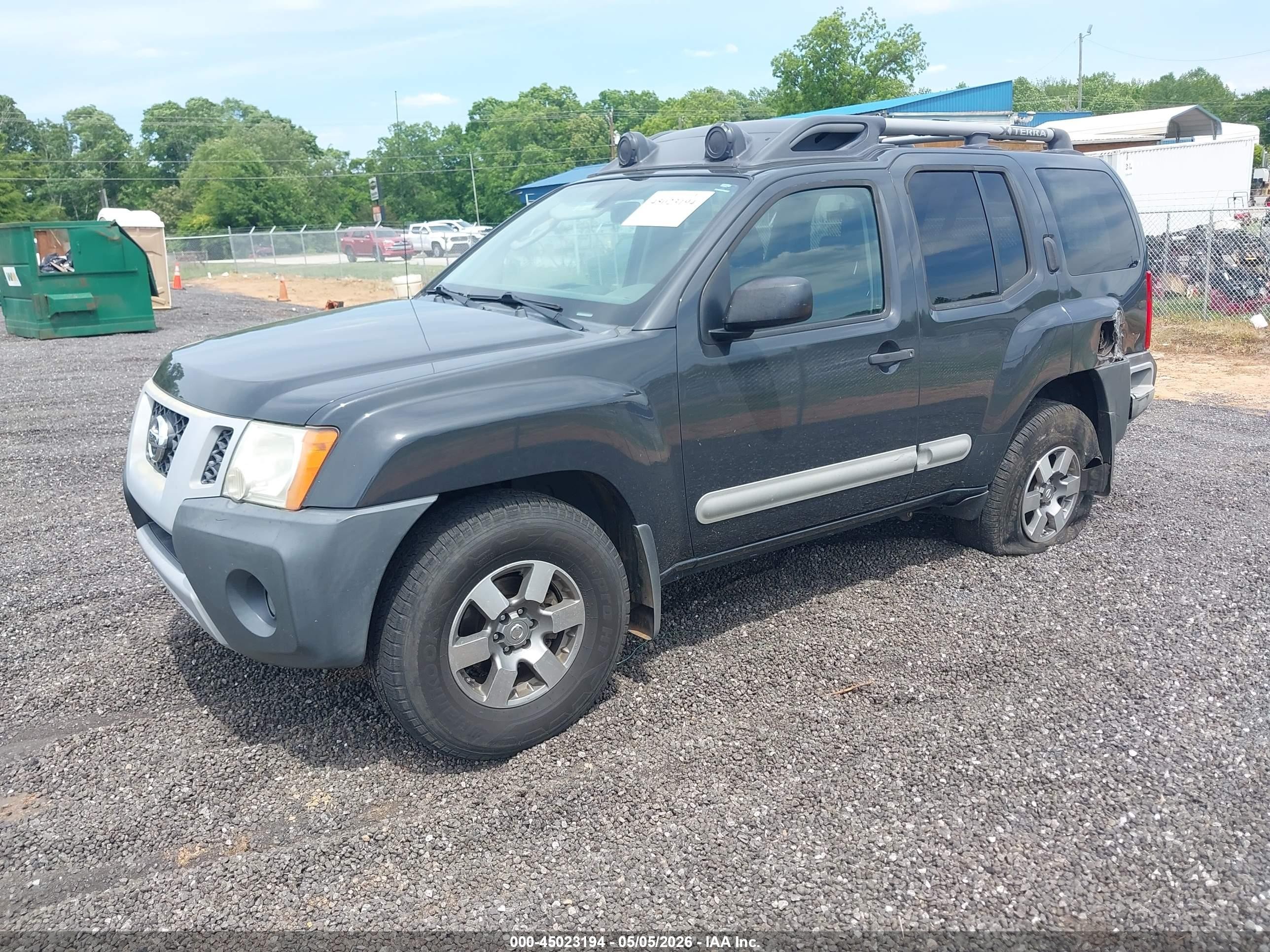 2011 Nissan Xterra Pro-4x Серый vin: 5N1AN0NW3BC521696