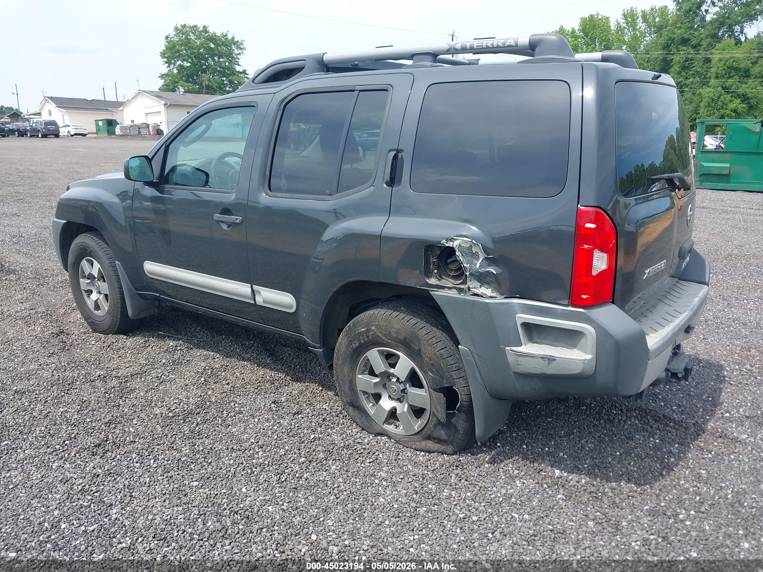 2011 Nissan Xterra Pro-4x Серый vin: 5N1AN0NW3BC521696