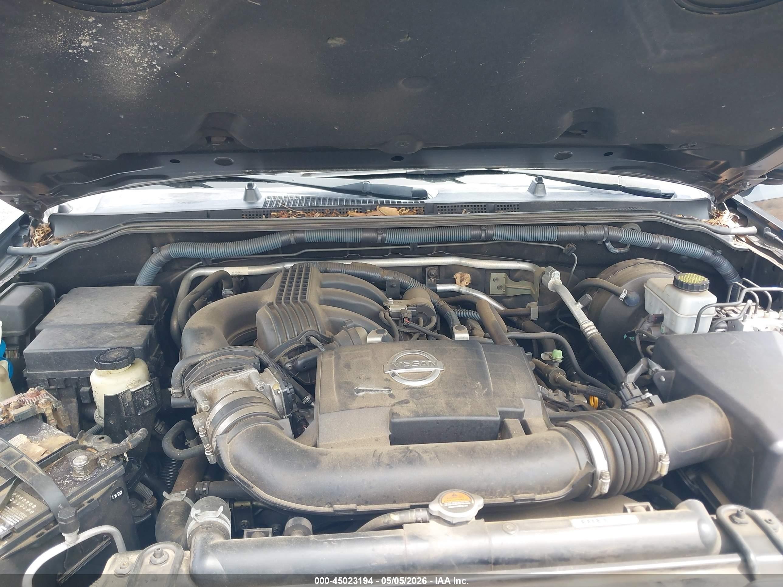 2011 Nissan Xterra Pro-4x Серый vin: 5N1AN0NW3BC521696