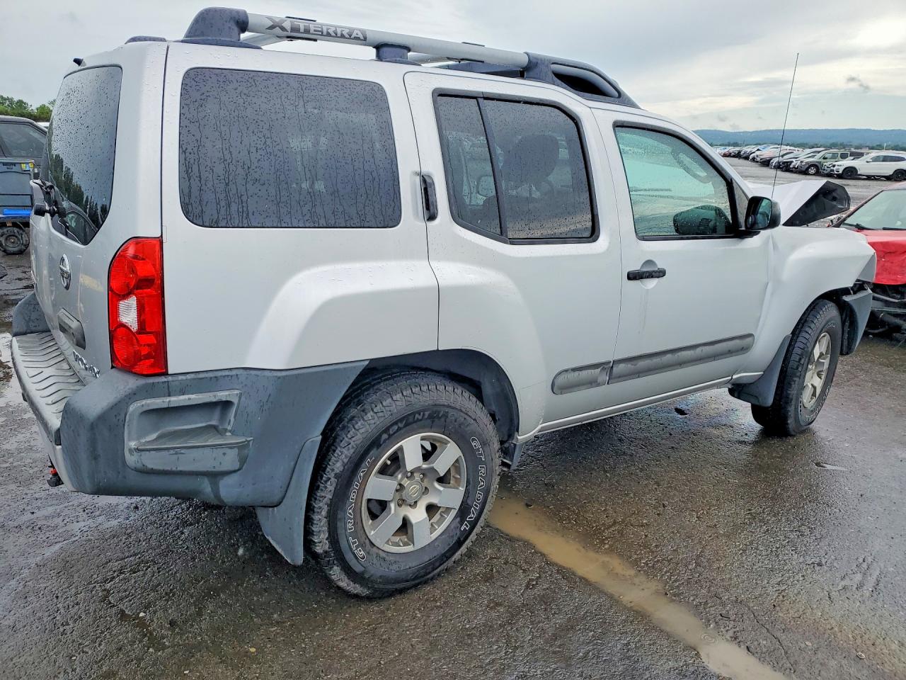 2012 Nissan Xterra X Silver vin: 5N1AN0NW3CC515317