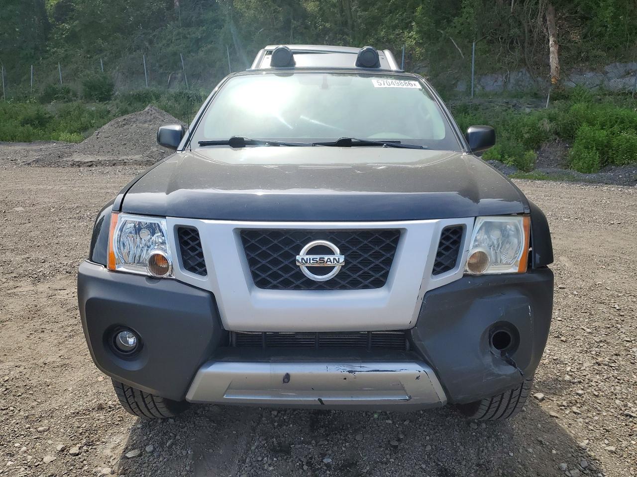 2013 Nissan Xterra X Gray vin: 5N1AN0NW3DN816563