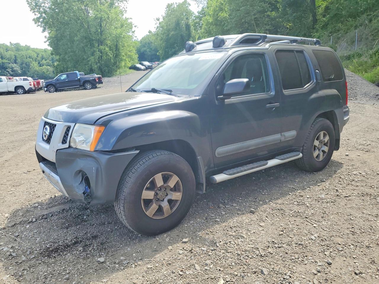 2013 Nissan Xterra X Серый vin: 5N1AN0NW3DN816563