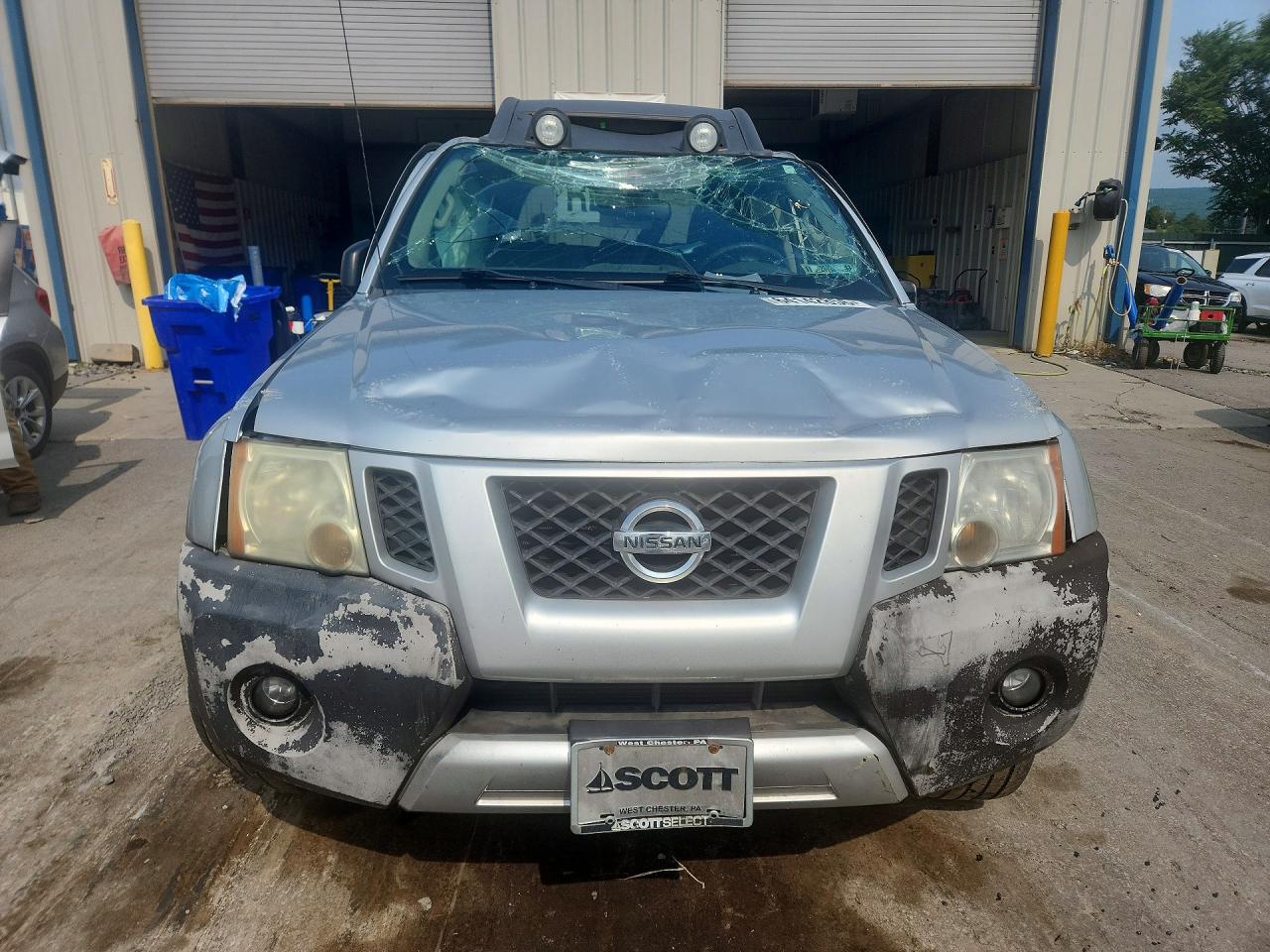 2014 Nissan Xterra Pro-4x Silver vin: 5N1AN0NW3EN802874
