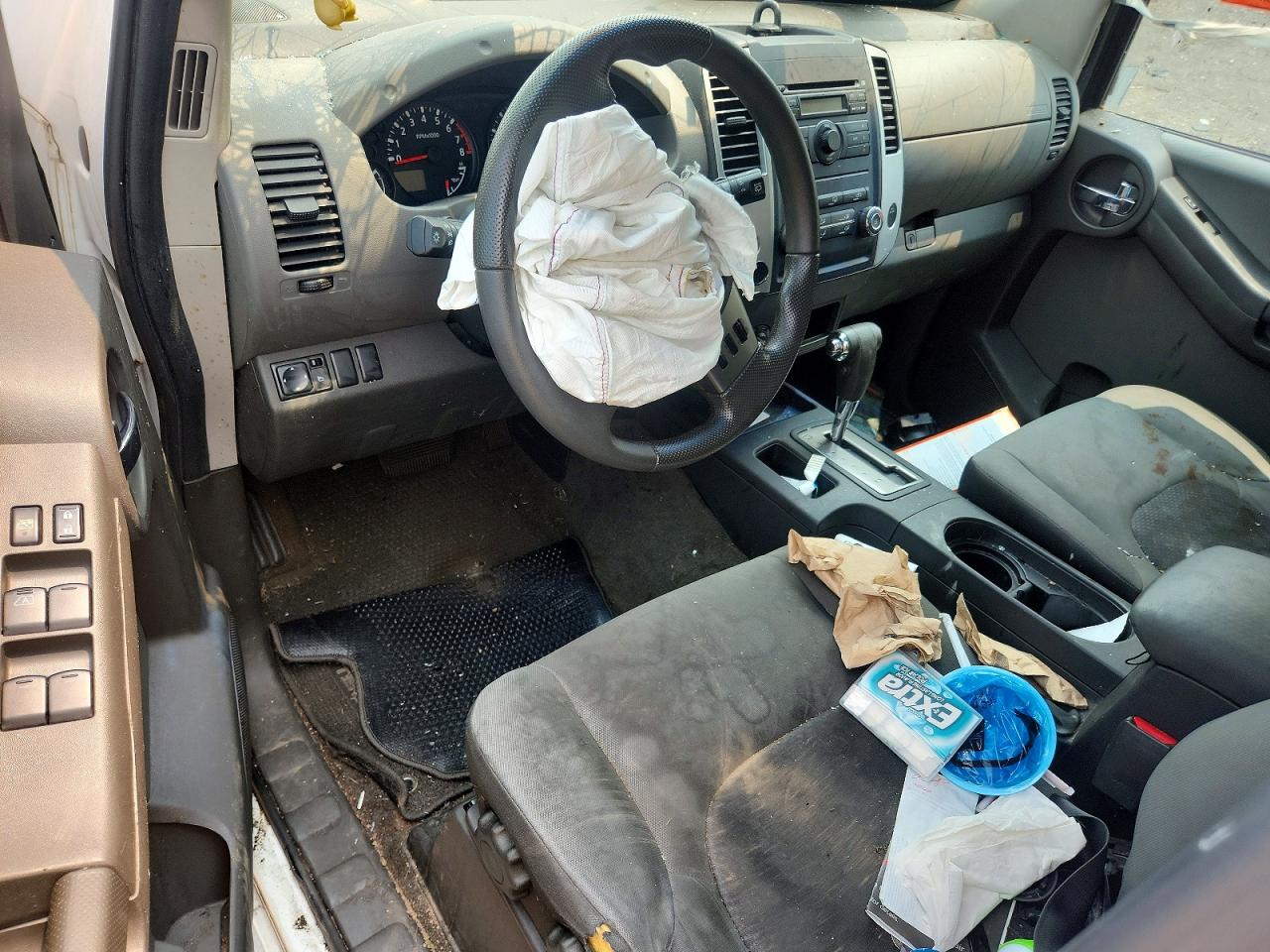 2010 Nissan Xterra X White vin: 5N1AN0NW4AC504338