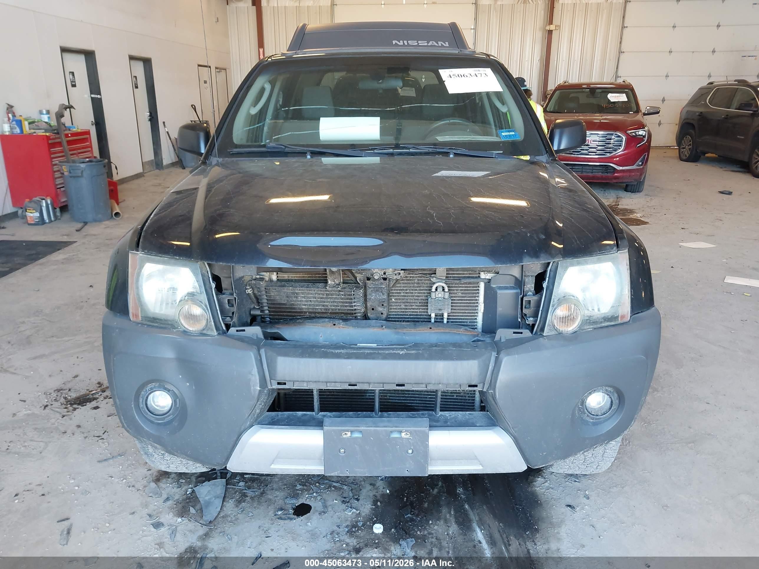 2010 Nissan Xterra S Black vin: 5N1AN0NW4AC505845