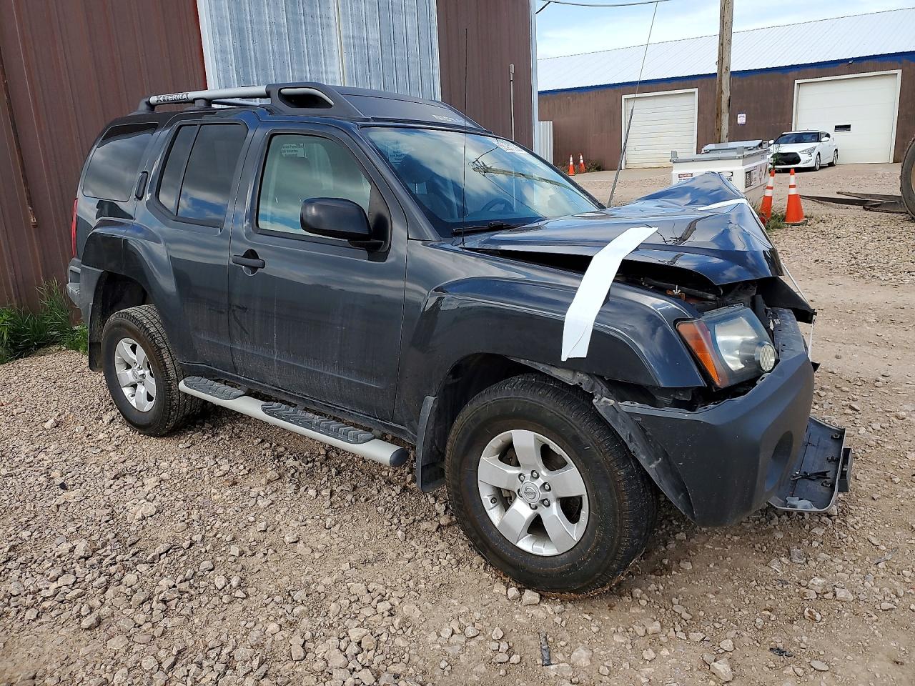 2010 Nissan Xterra X Black vin: 5N1AN0NW4AC506929