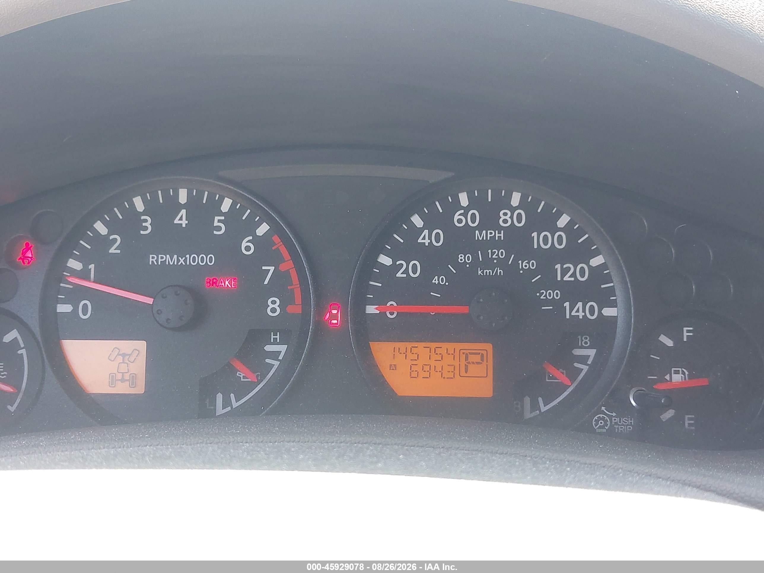 2012 Nissan Xterra S Blue vin: 5N1AN0NW4CC508876