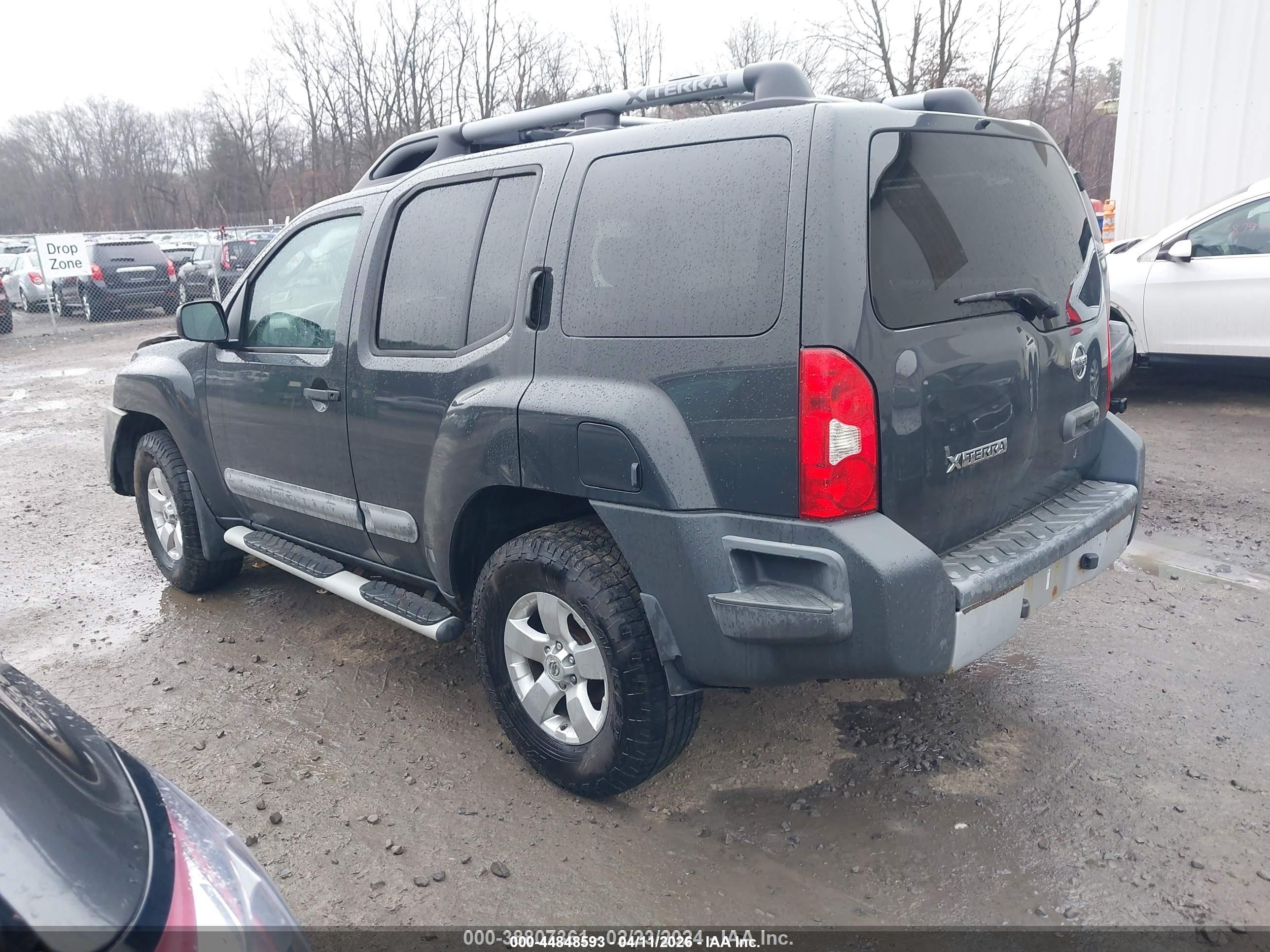2012 Nissan Xterra S Серый vin: 5N1AN0NW4CC512359