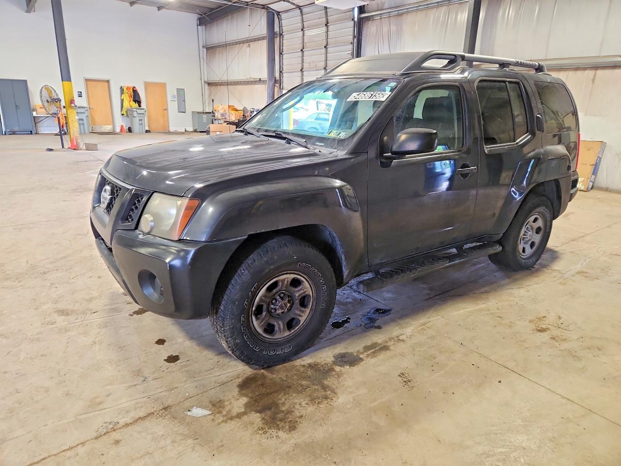 2012 Nissan Xterra X Gray vin: 5N1AN0NW4CC523975