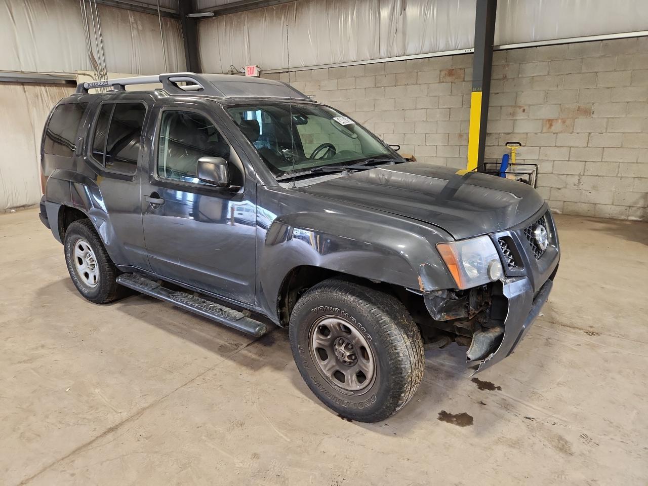 2012 Nissan Xterra X Gray vin: 5N1AN0NW4CC523975 Damage: Right Running Board, Aftermarket, Acceptable