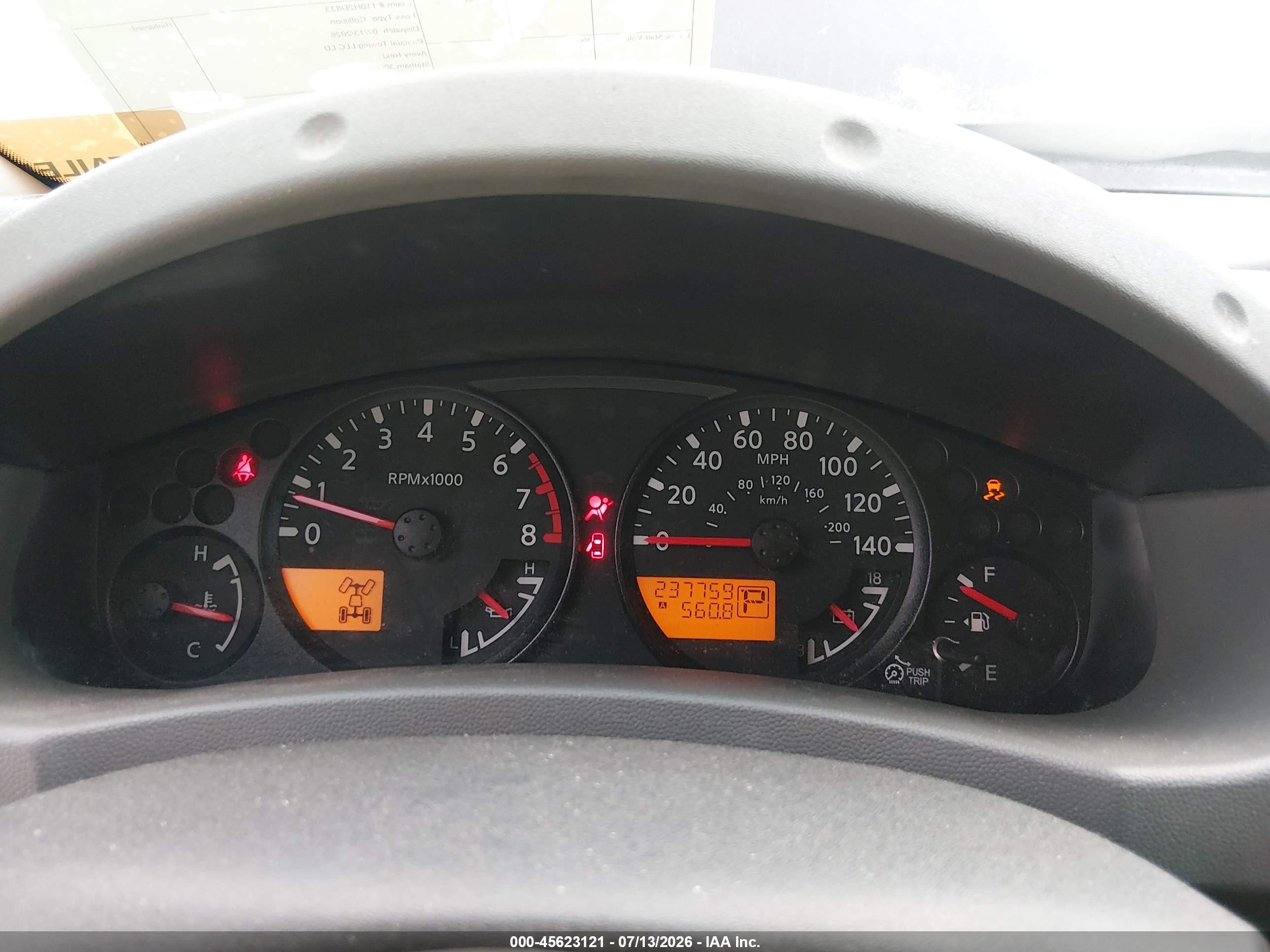 2013 Nissan Xterra S Gray vin: 5N1AN0NW4DN813848