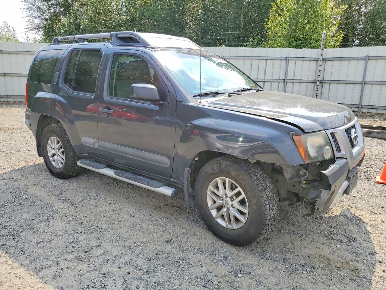 2014 Nissan Xterra S Gray vin: 5N1AN0NW4EN815729