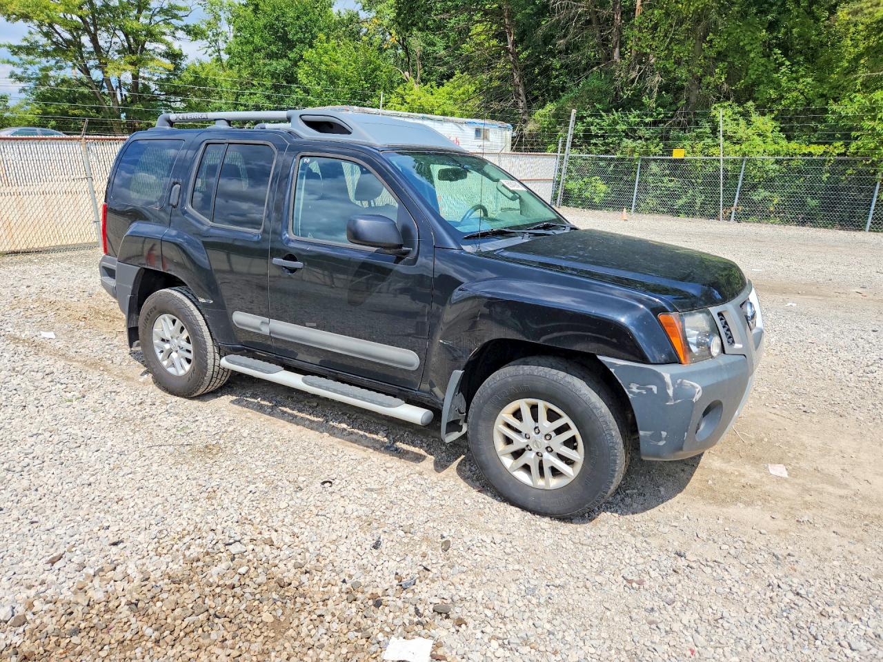 2015 Nissan Xterra S Black vin: 5N1AN0NW4FN656776
