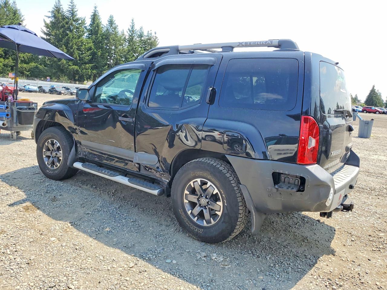 2015 Nissan Xterra Pro-4x Black vin: 5N1AN0NW4FN664795