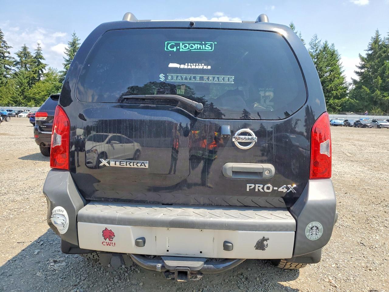 2015 Nissan Xterra Pro-4x Black vin: 5N1AN0NW4FN664795