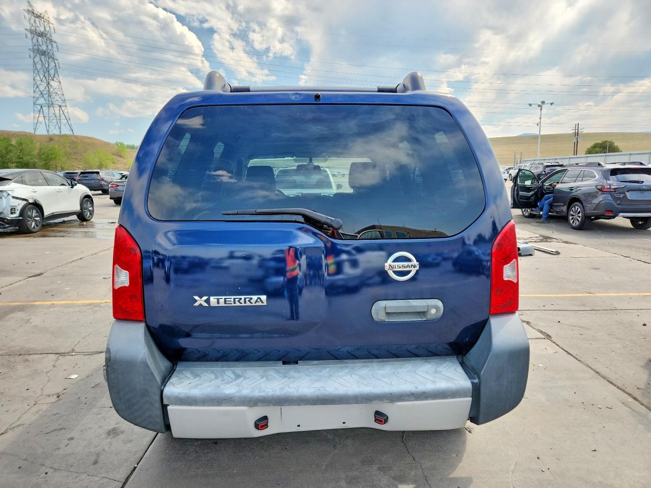 2010 Nissan Xterra X Blue vin: 5N1AN0NW5AC502257