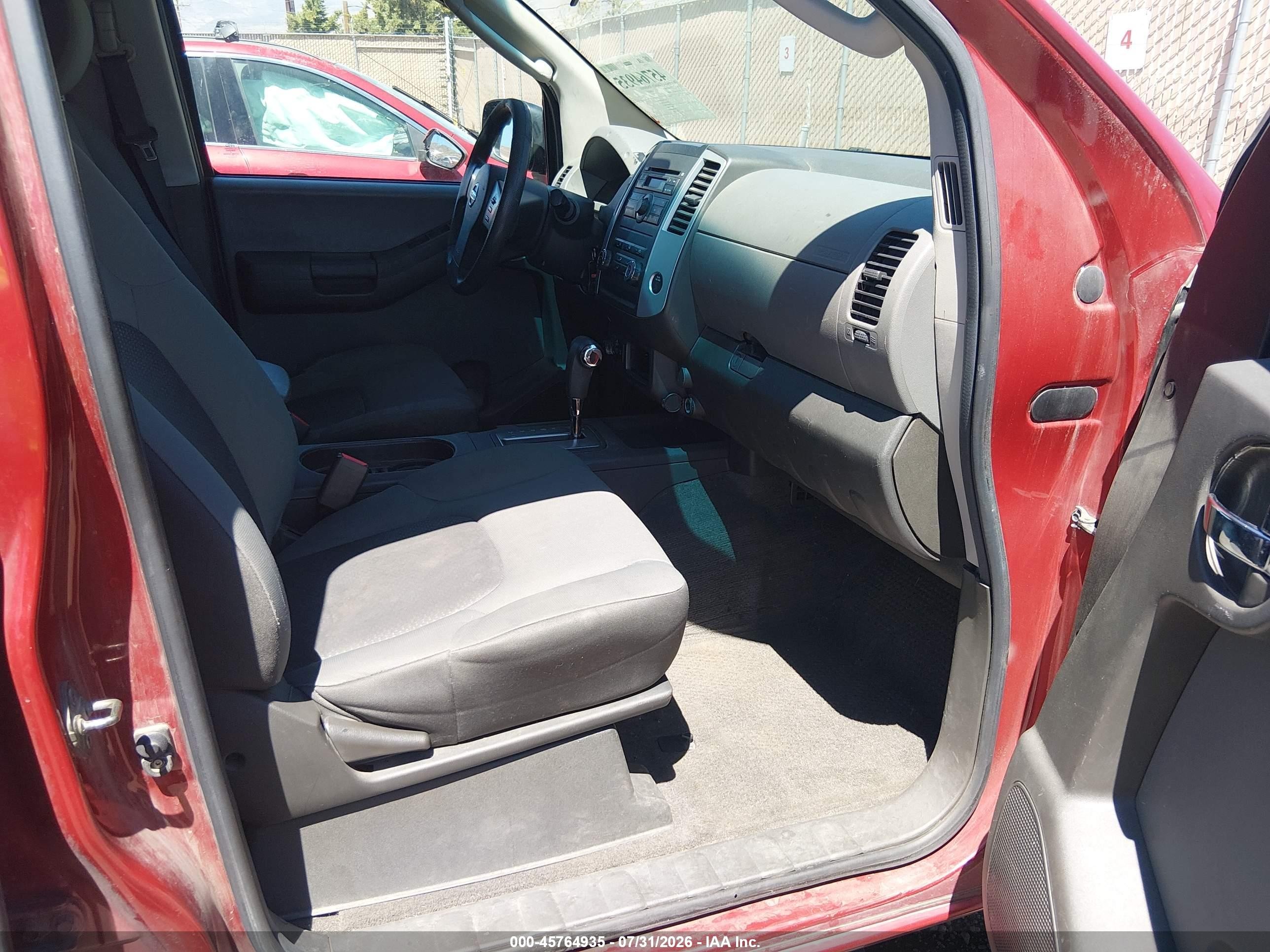 2010 Nissan Xterra S Red vin: 5N1AN0NW5AC506096