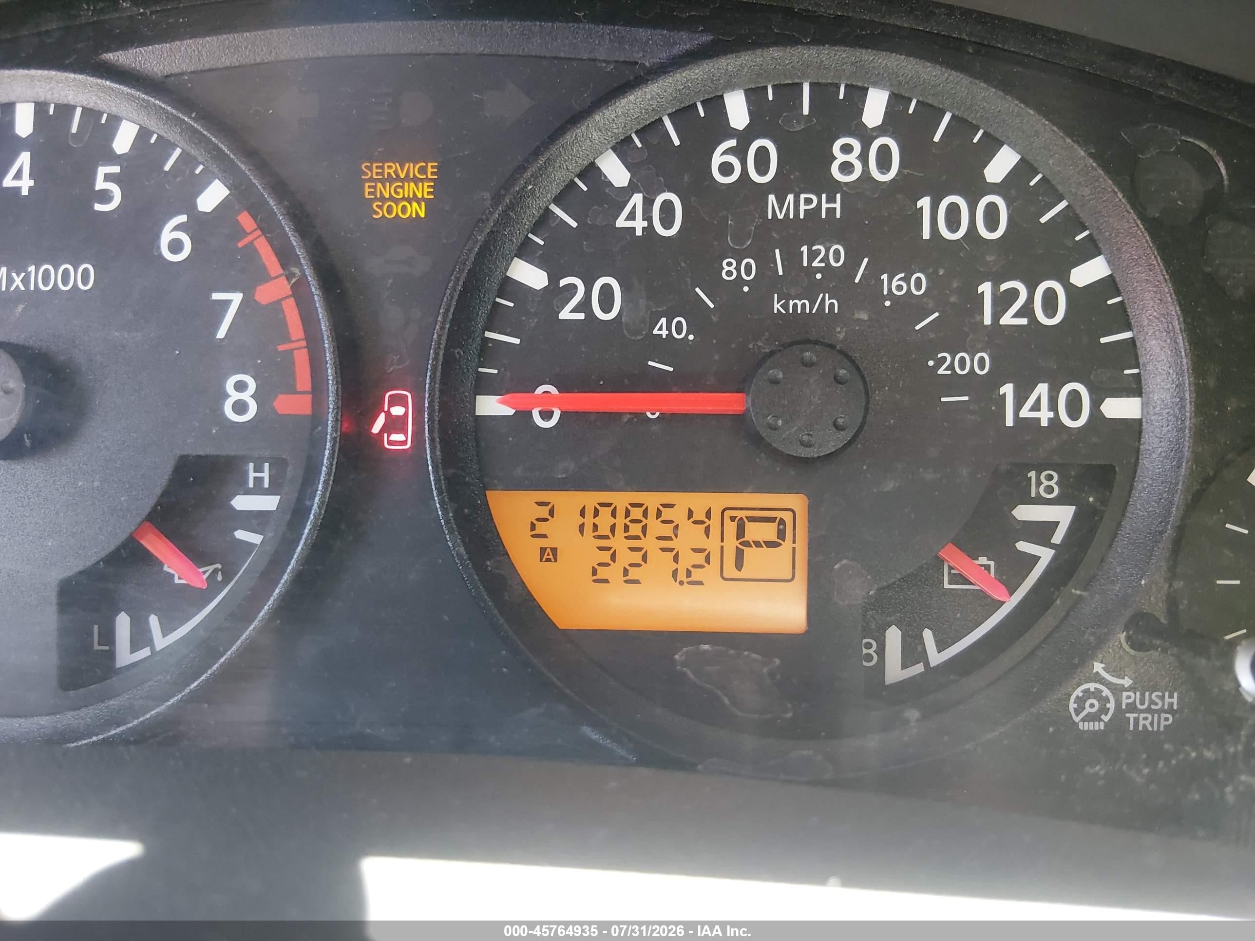 2010 Nissan Xterra S Red vin: 5N1AN0NW5AC506096