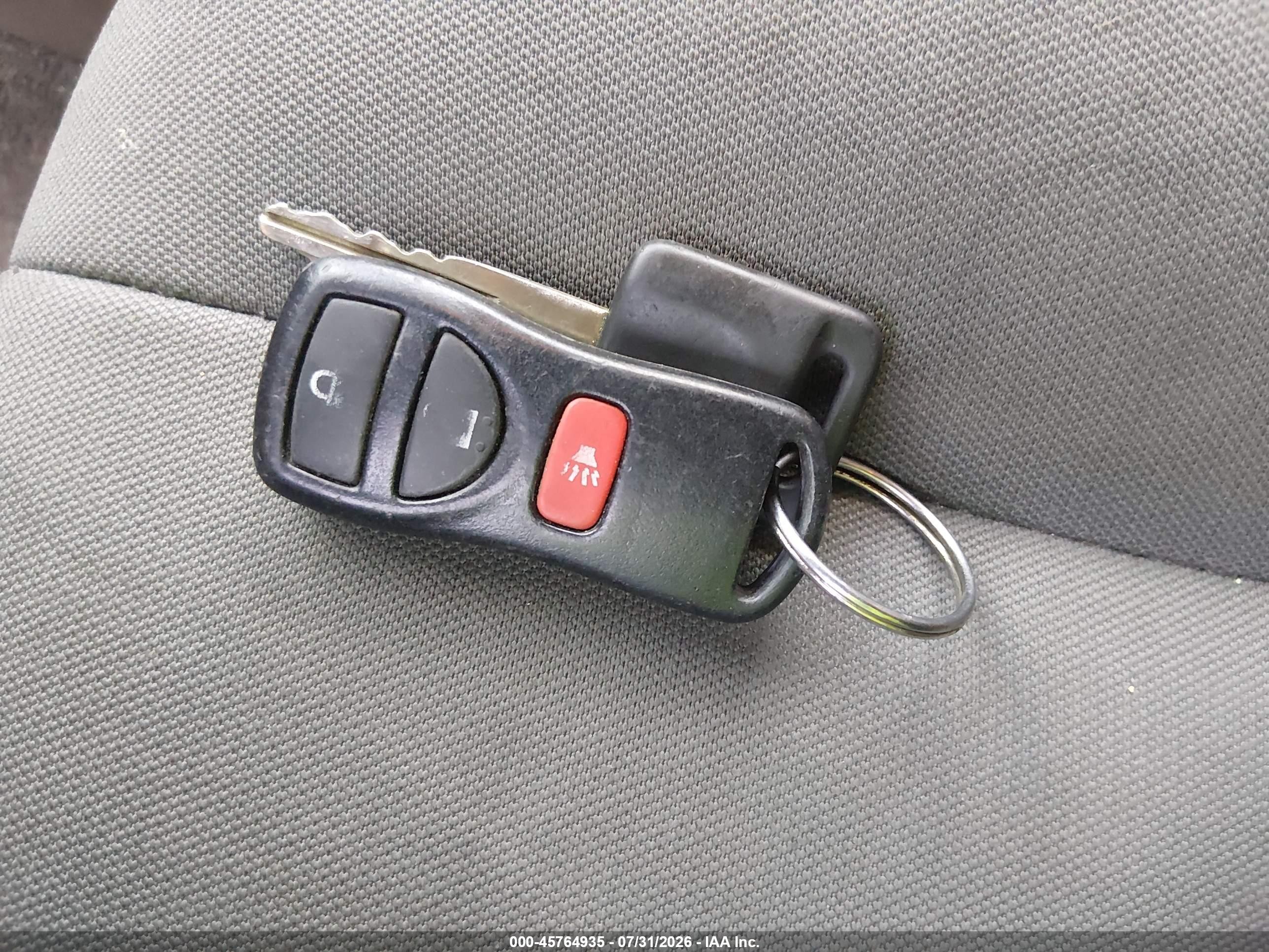 2010 Nissan Xterra S Red vin: 5N1AN0NW5AC506096