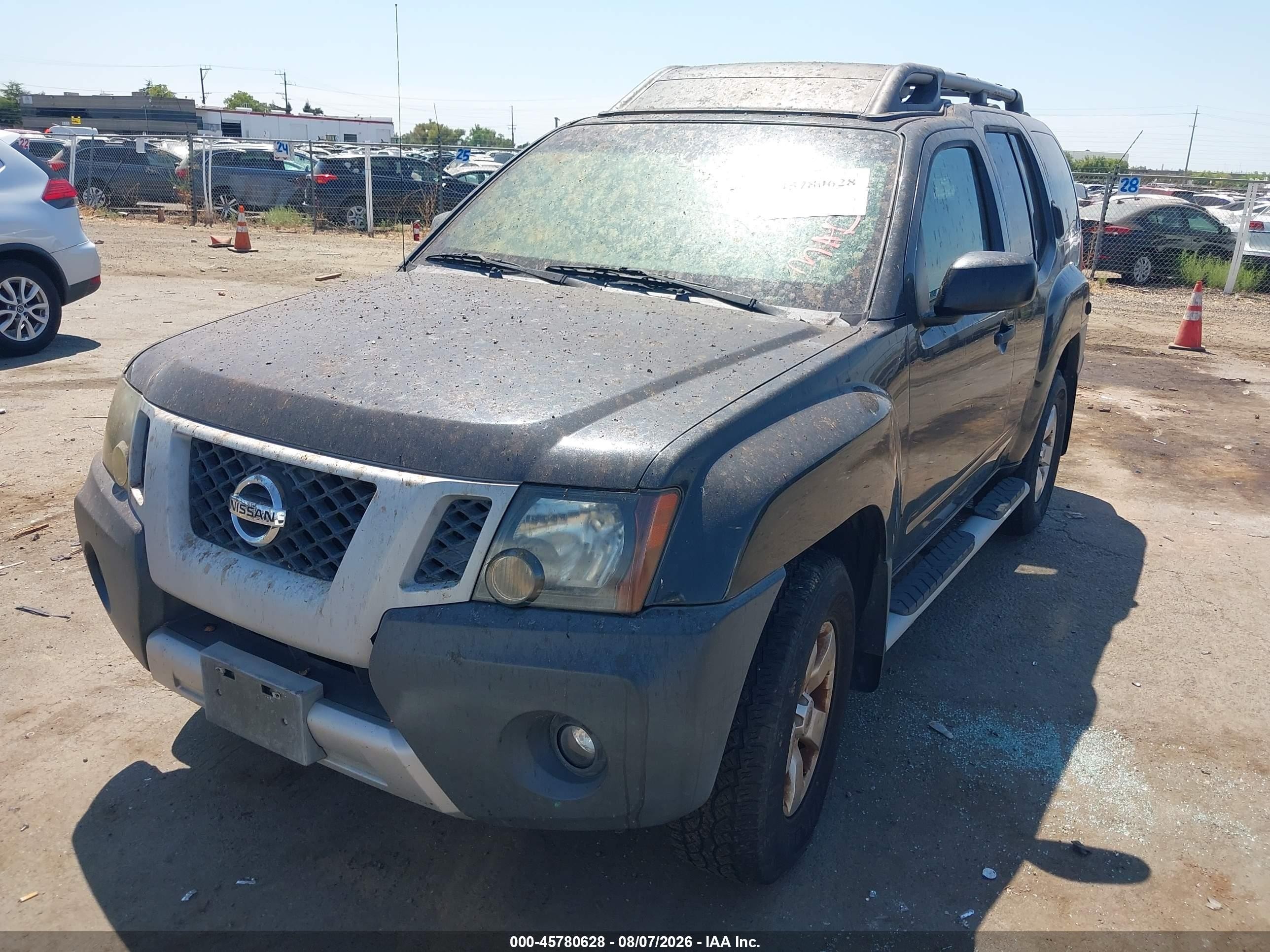 2010 Nissan Xterra Off Road/s/se Gray vin: 5N1AN0NW5AC506311