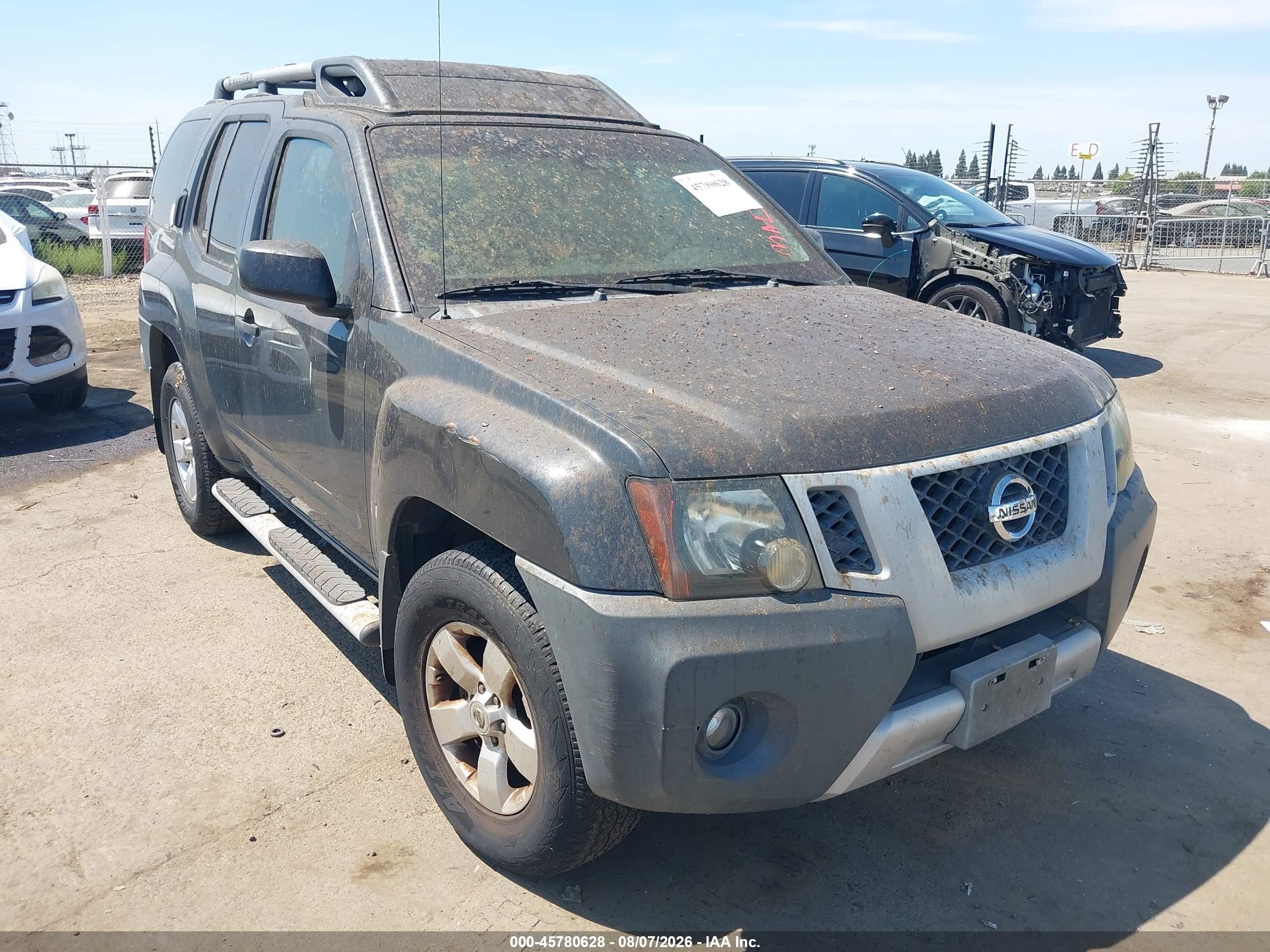 2010 Nissan Xterra Off Road/s/se Gray vin: 5N1AN0NW5AC506311