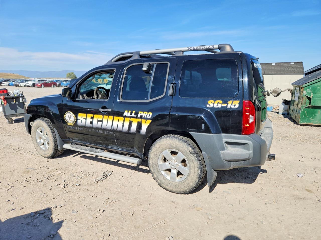 2010 Nissan Xterra X Black vin: 5N1AN0NW5AC513341