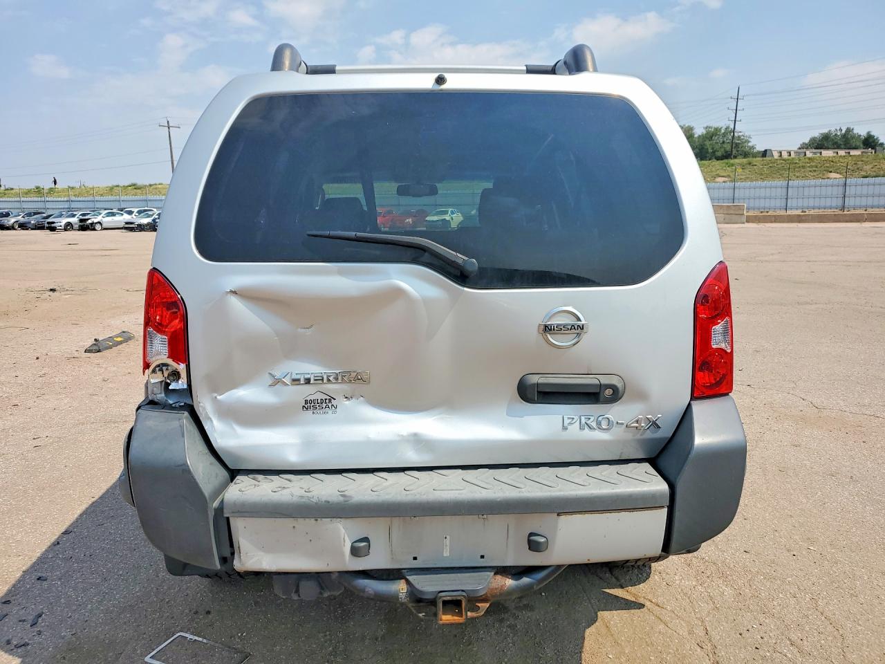 2011 Nissan Xterra X Silver vin: 5N1AN0NW5BC523935