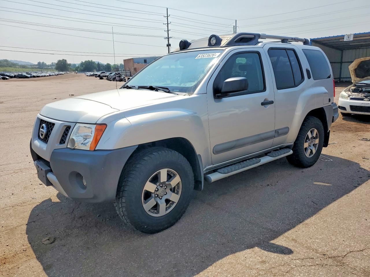 2011 Nissan Xterra X Silver vin: 5N1AN0NW5BC523935