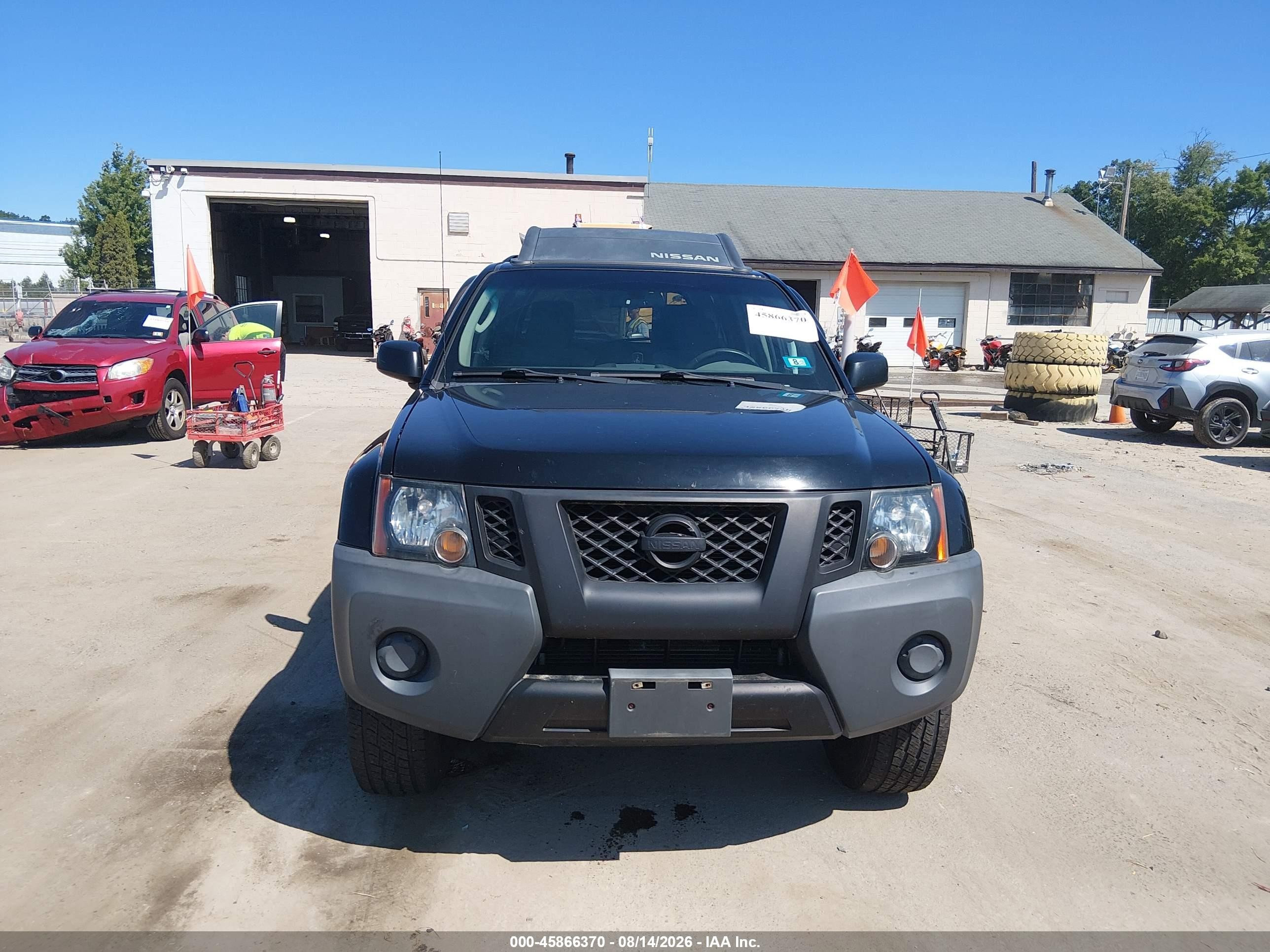2012 Nissan Xterra S Черный vin: 5N1AN0NW5CC502987