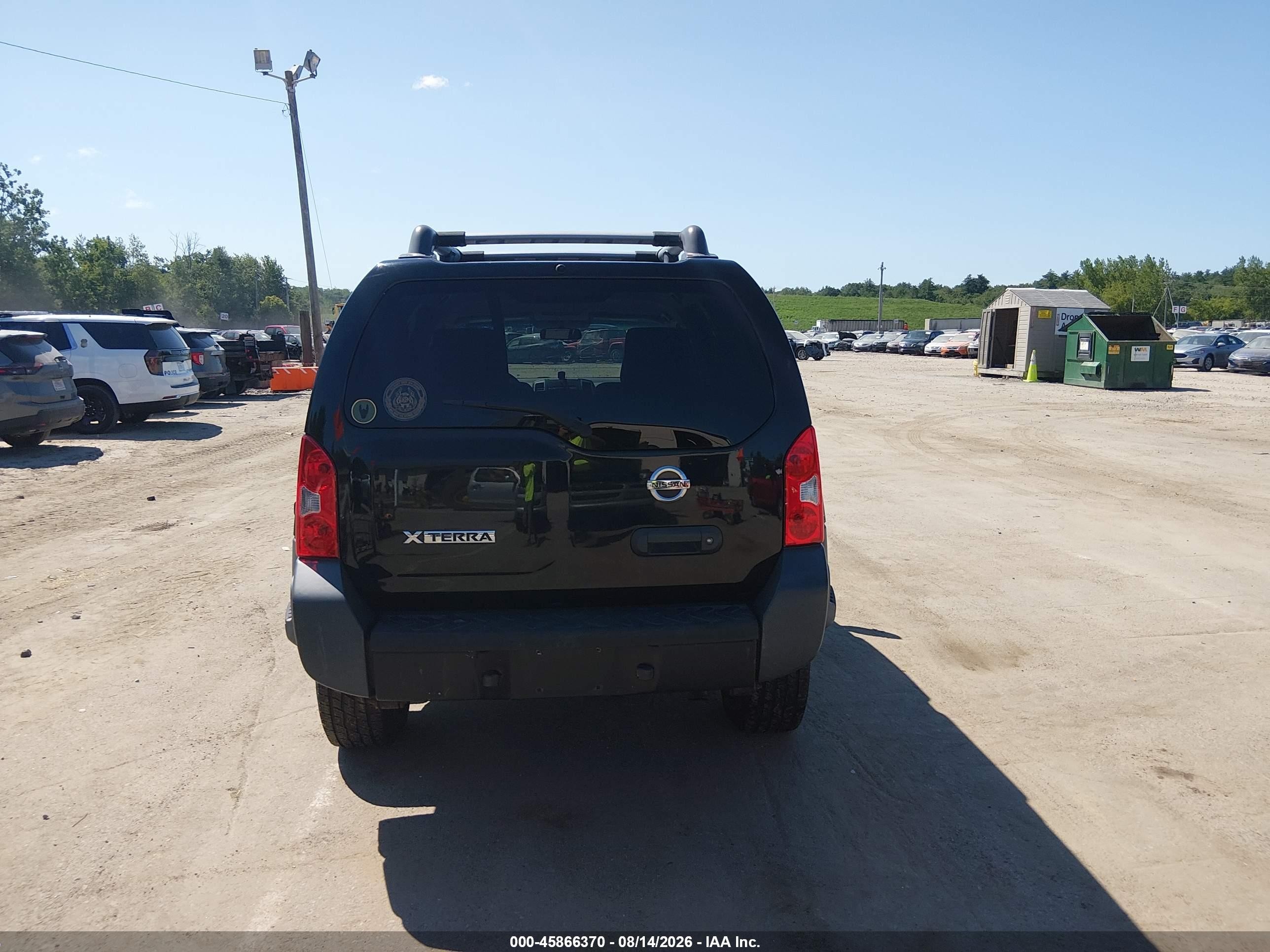 2012 Nissan Xterra S Черный vin: 5N1AN0NW5CC502987
