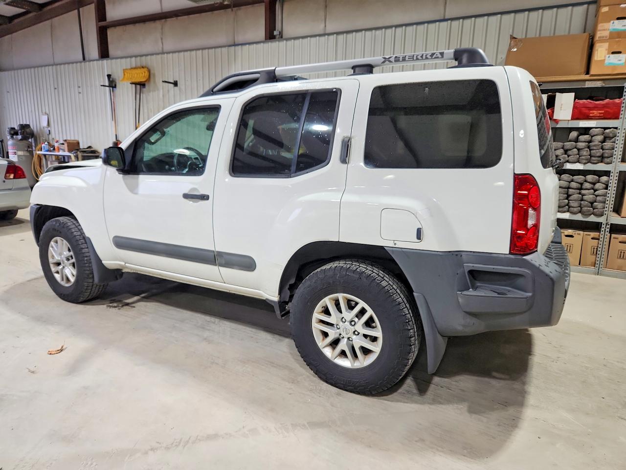 2014 Nissan Xterra S White vin: 5N1AN0NW5EN802634