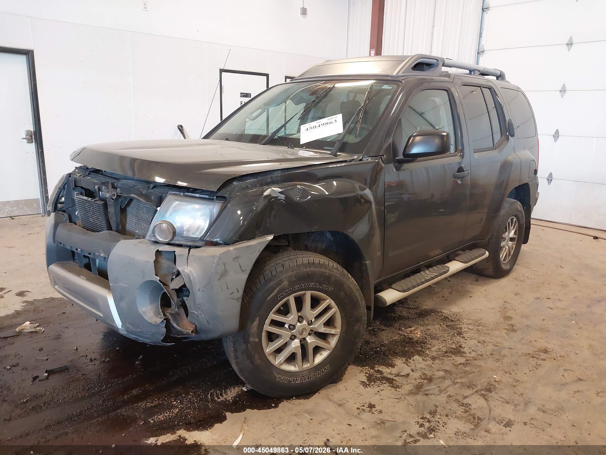 2015 Nissan Xterra Pro-4x/s/x Gray vin: 5N1AN0NW5FN662828