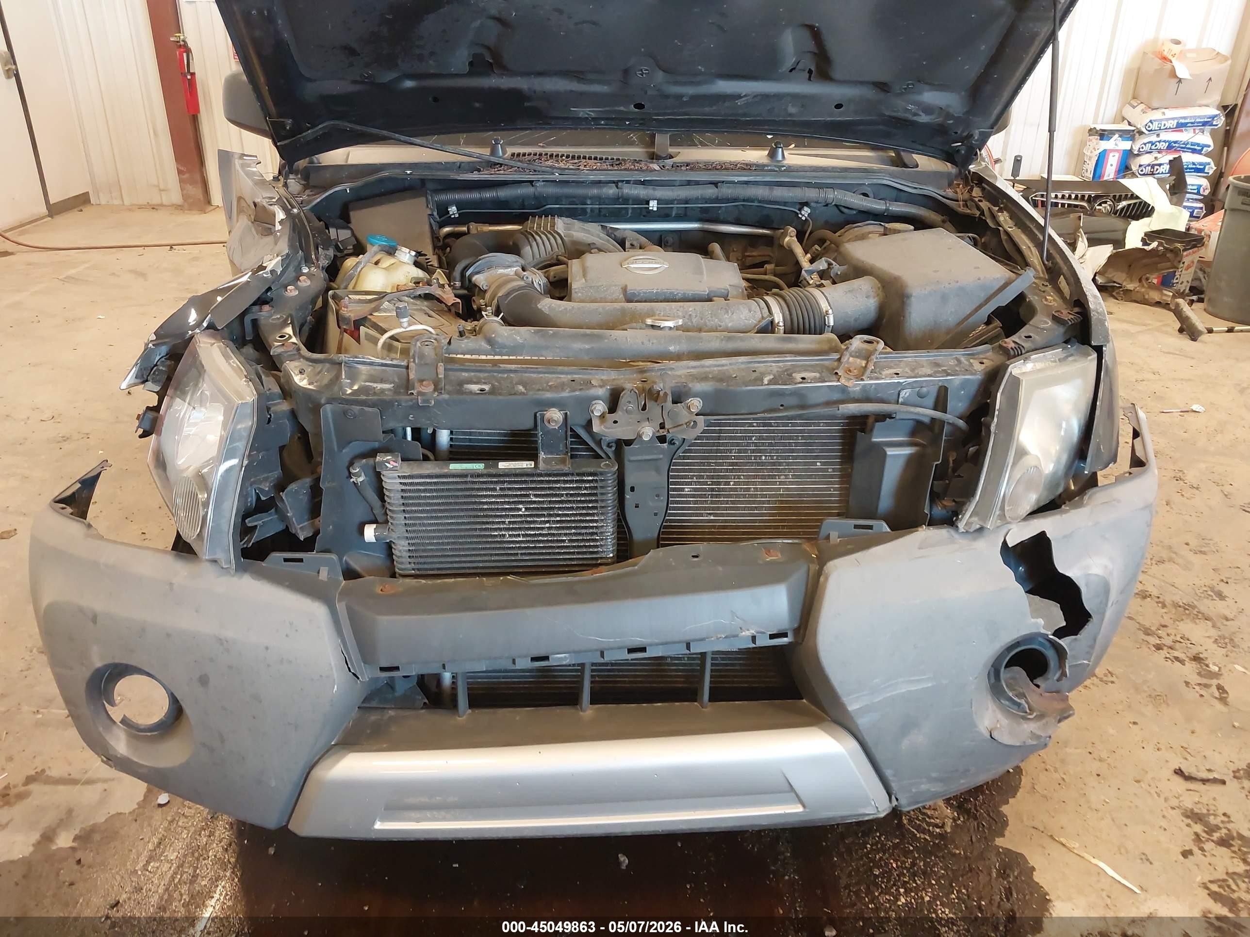 2015 Nissan Xterra Pro-4x/s/x Gray vin: 5N1AN0NW5FN662828