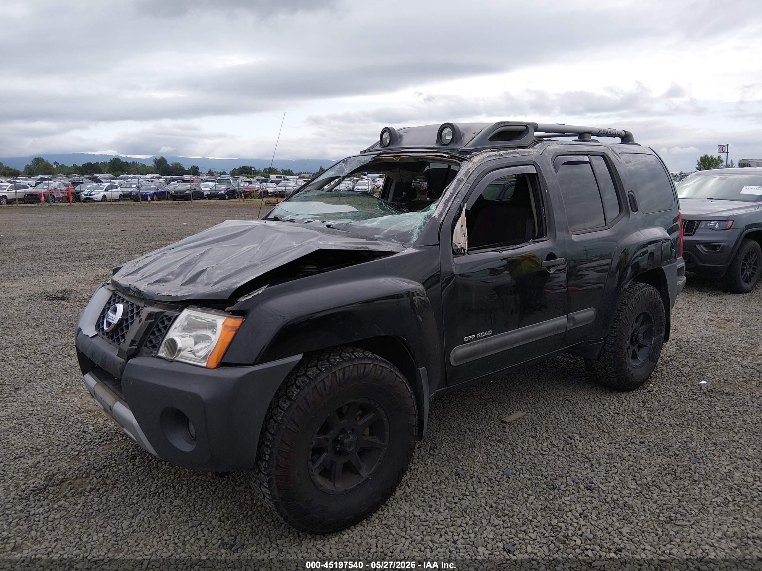 2010 Nissan Xterra Off Road Black vin: 5N1AN0NW6AC502607