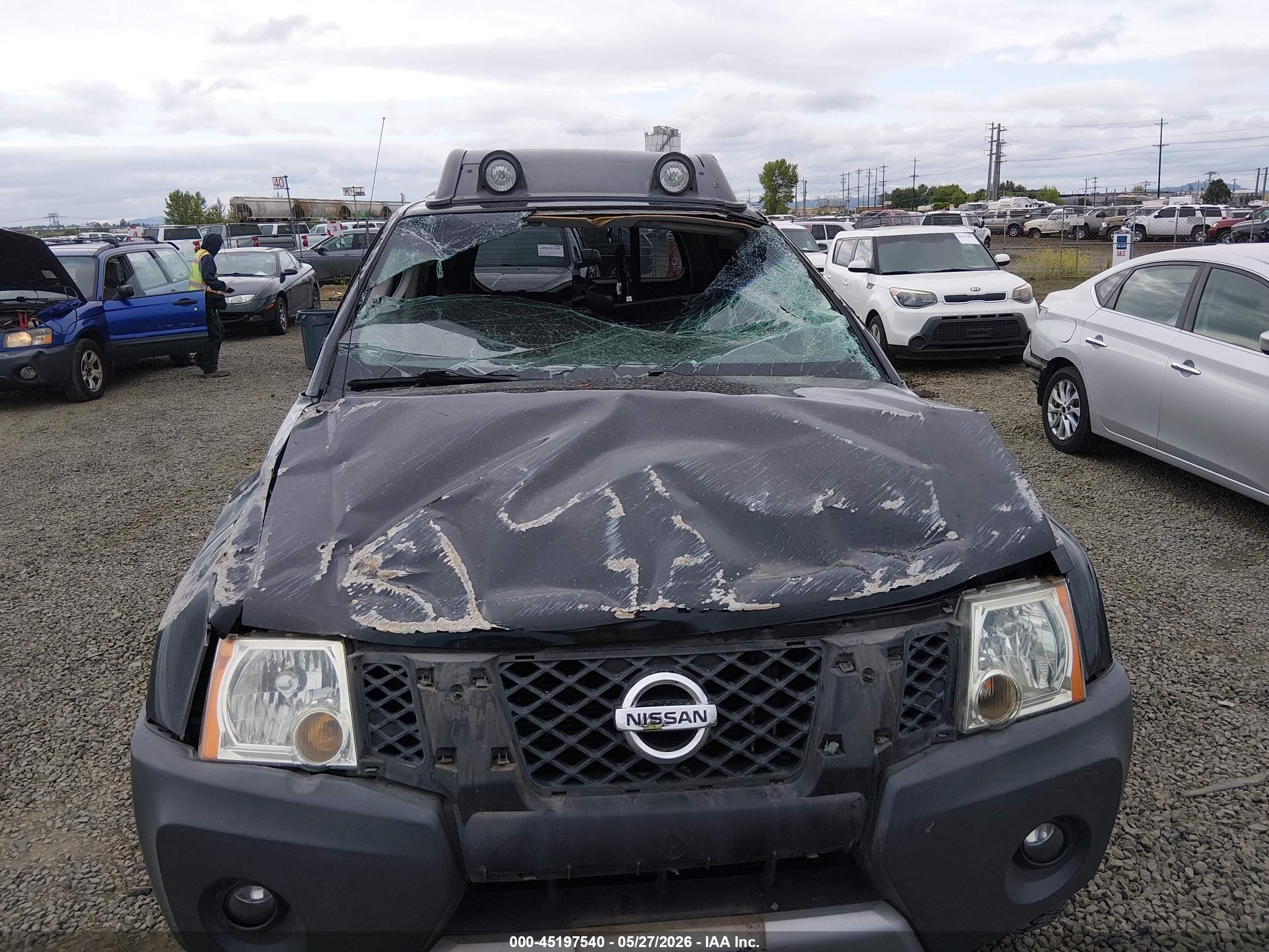 2010 Nissan Xterra Off Road Black vin: 5N1AN0NW6AC502607