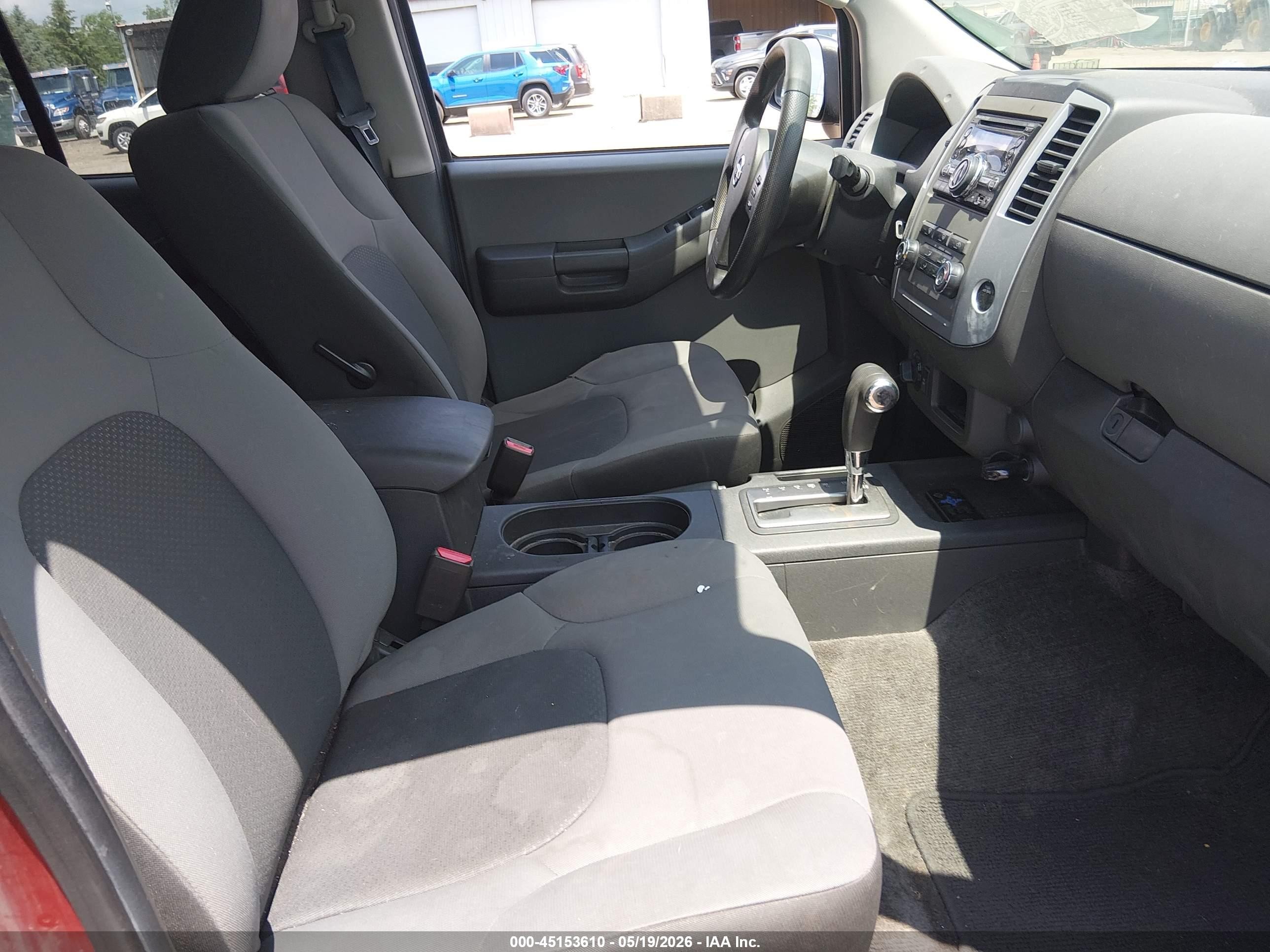 2011 Nissan Xterra S Red vin: 5N1AN0NW6BC503239