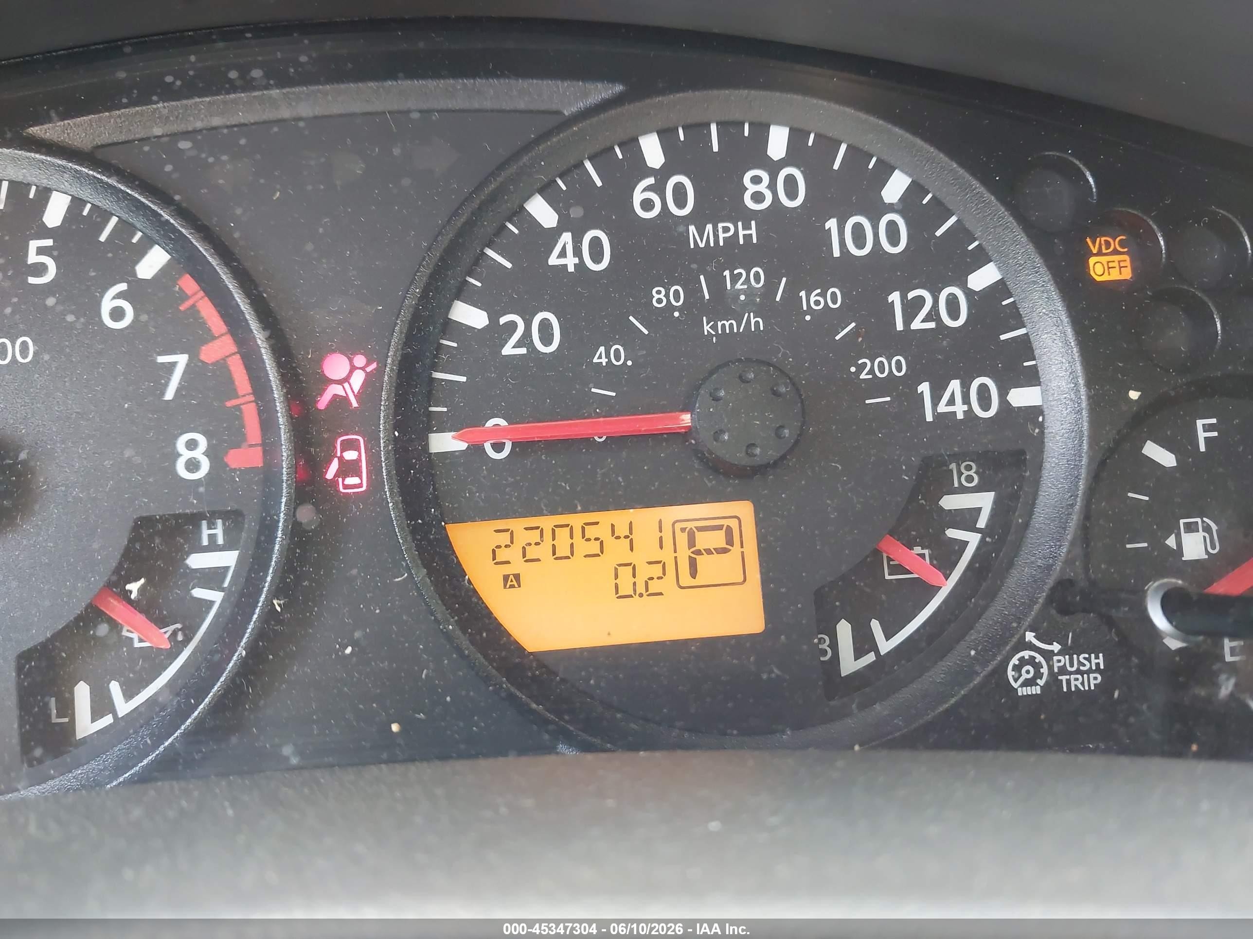 2011 Nissan Xterra S Red vin: 5N1AN0NW6BC504536