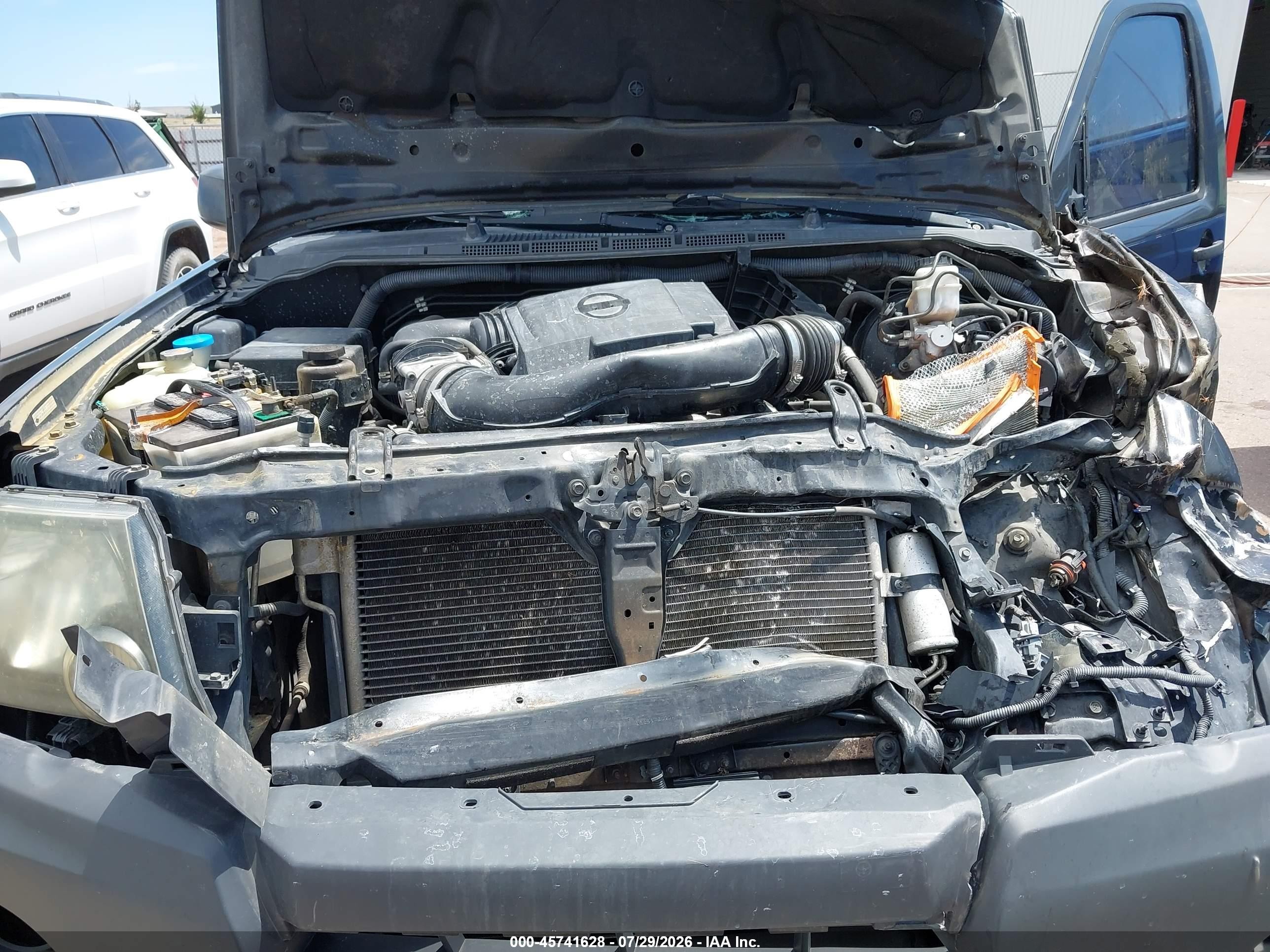 2012 Nissan Xterra S Серый vin: 5N1AN0NW6CC515232
