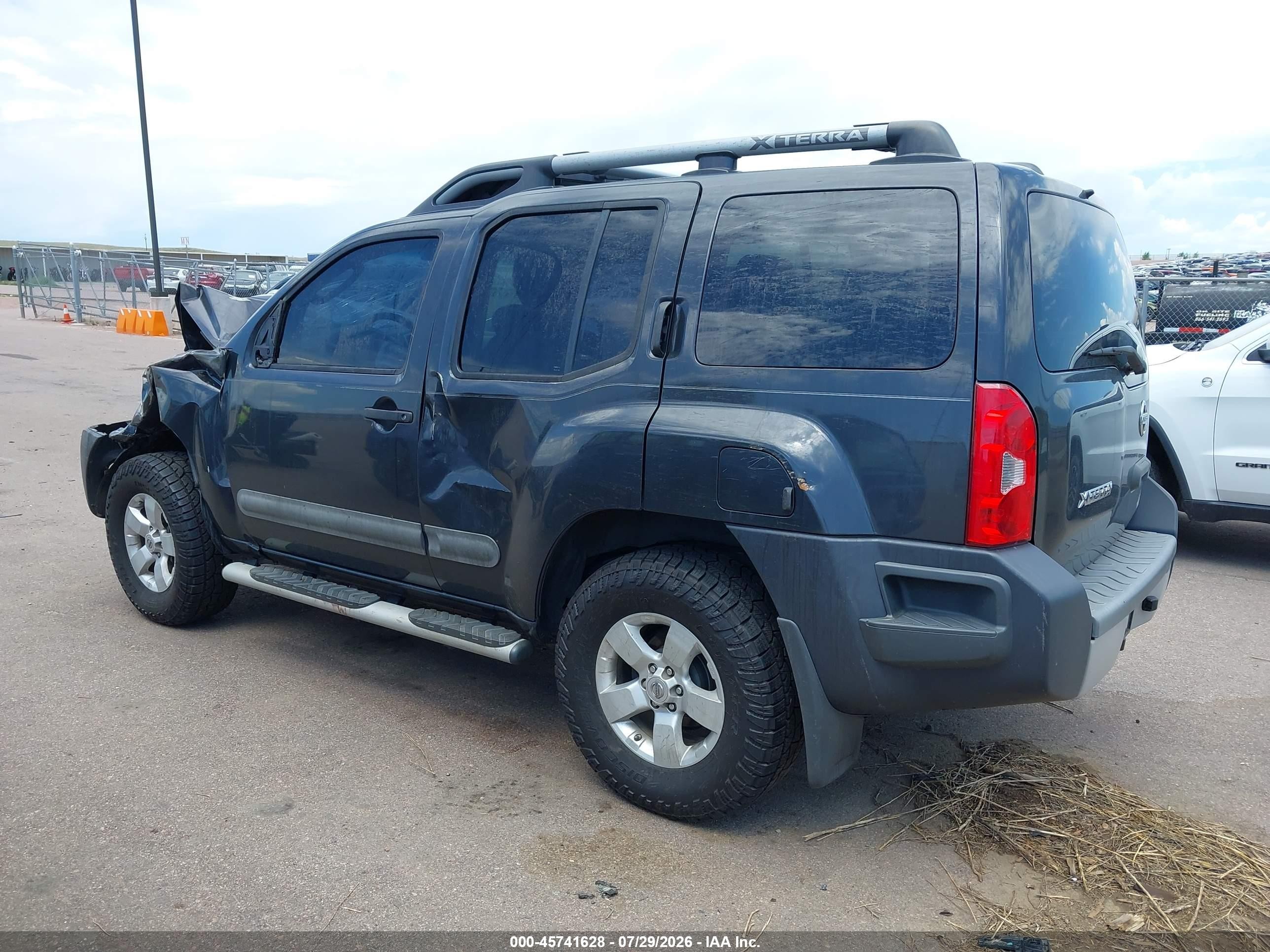2012 Nissan Xterra S Серый vin: 5N1AN0NW6CC515232
