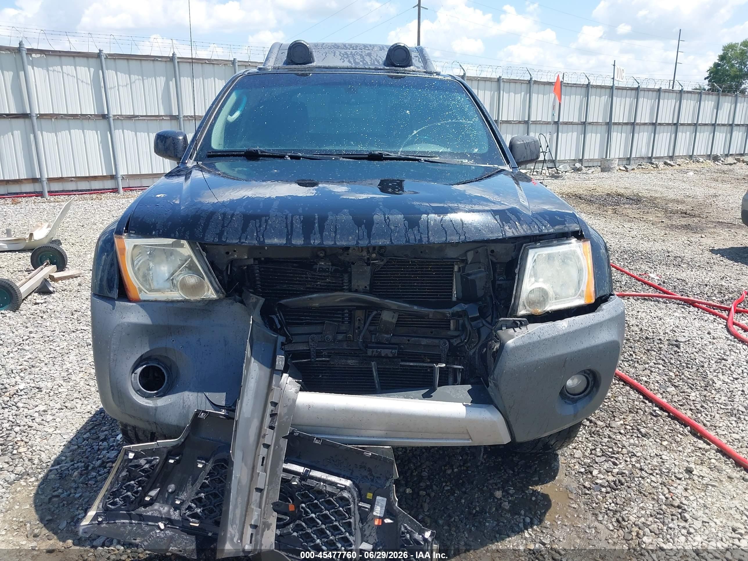 2012 Nissan Xterra Pro-4x Black vin: 5N1AN0NW6CC521144
