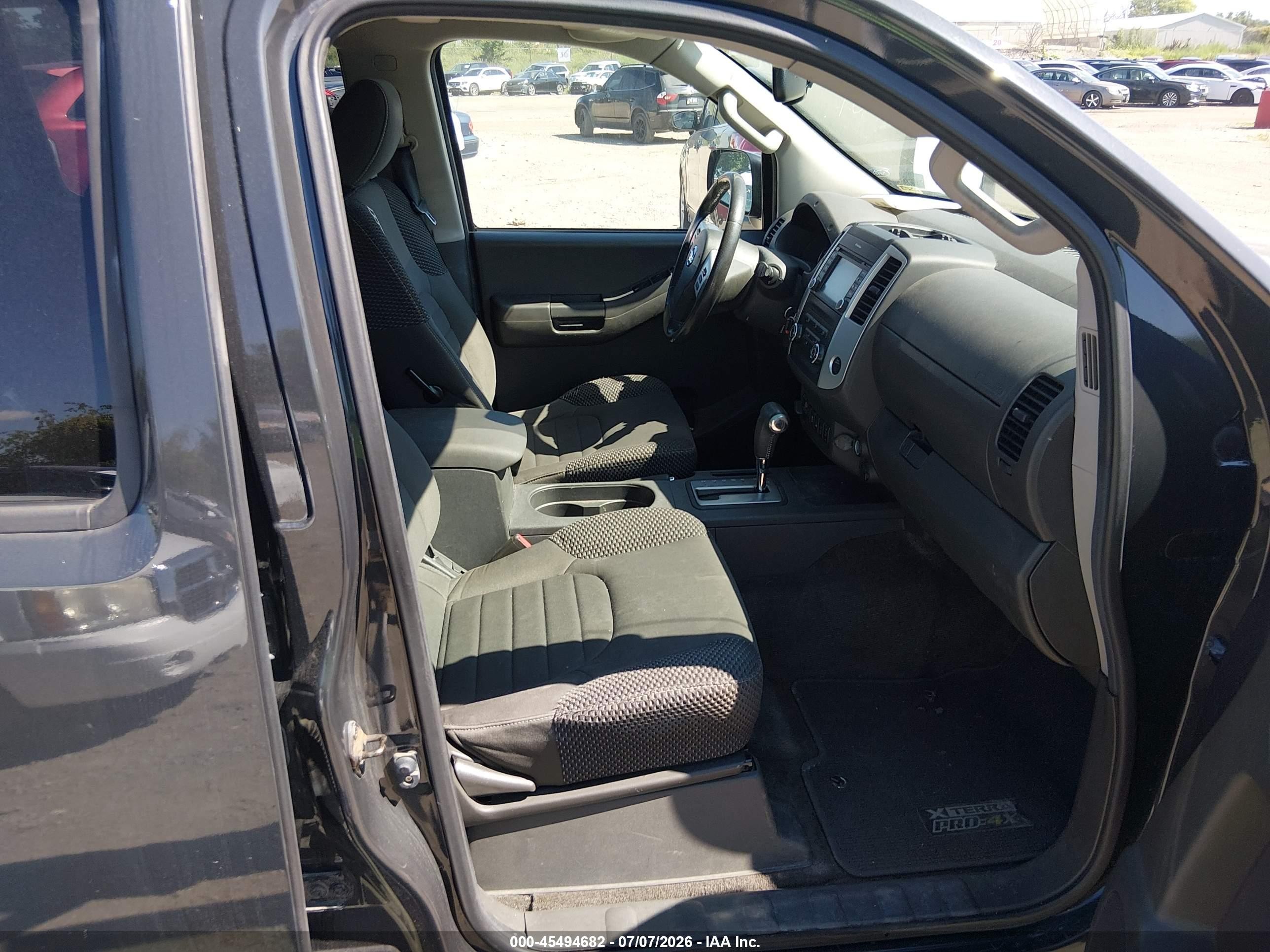 2014 Nissan Xterra Pro-4x Black vin: 5N1AN0NW6EN801637