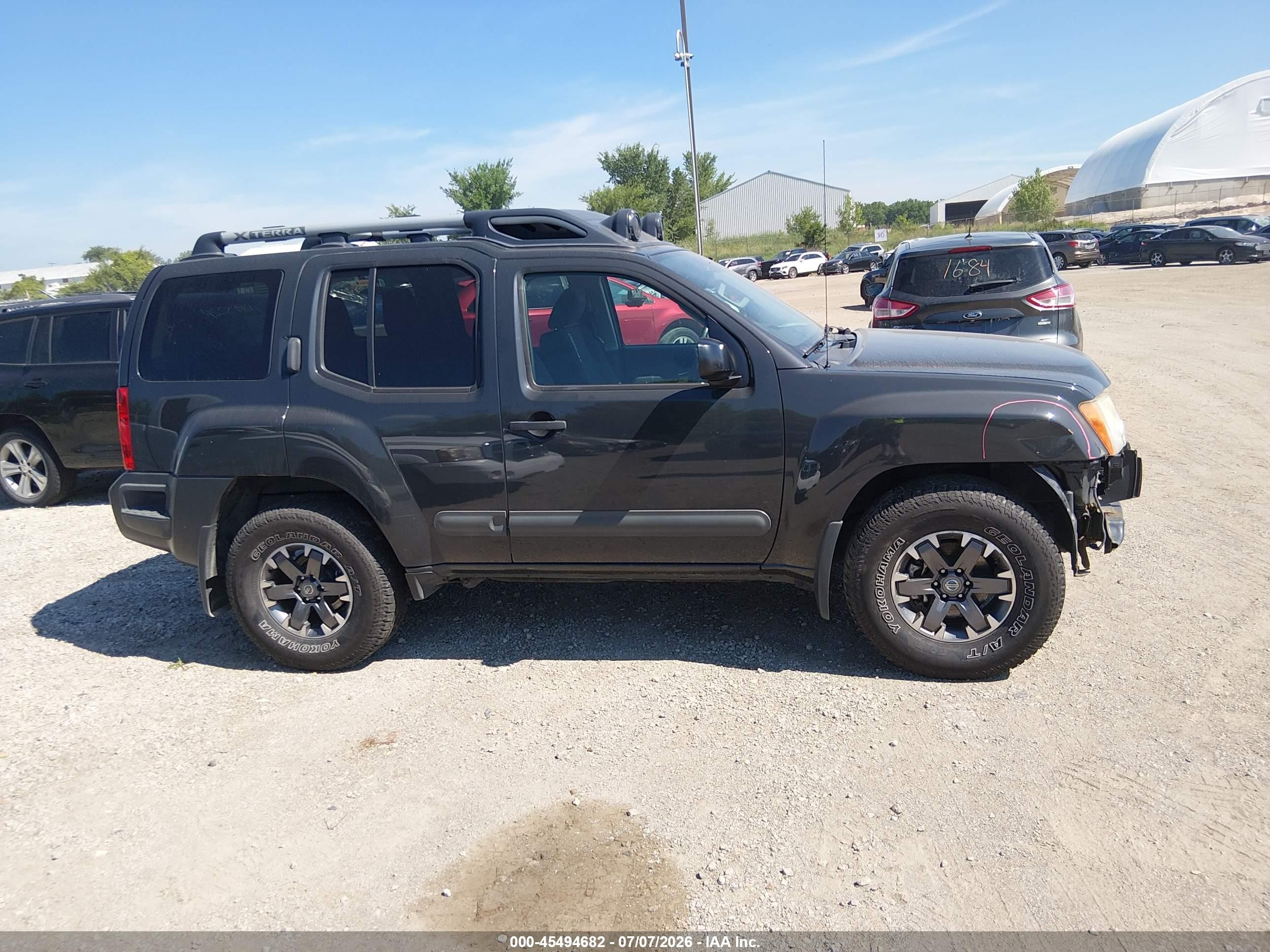 2014 Nissan Xterra Pro-4x Black vin: 5N1AN0NW6EN801637