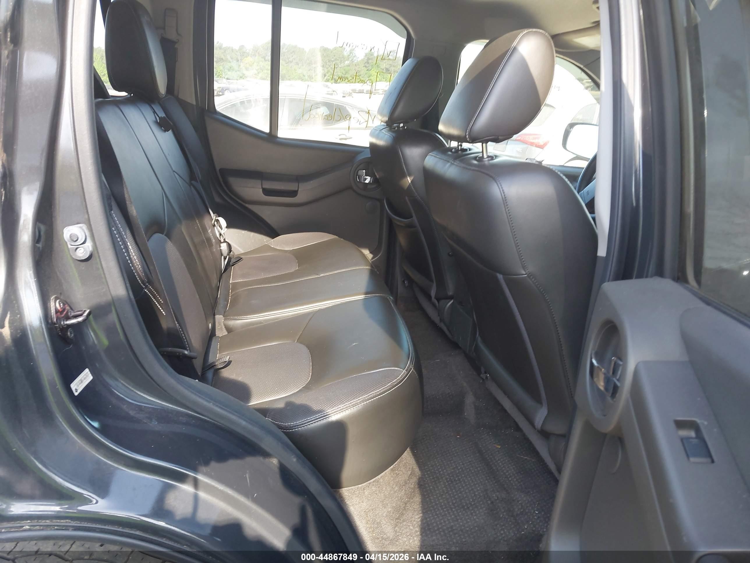2015 Nissan Xterra Pro-4x Black vin: 5N1AN0NW6FN660439