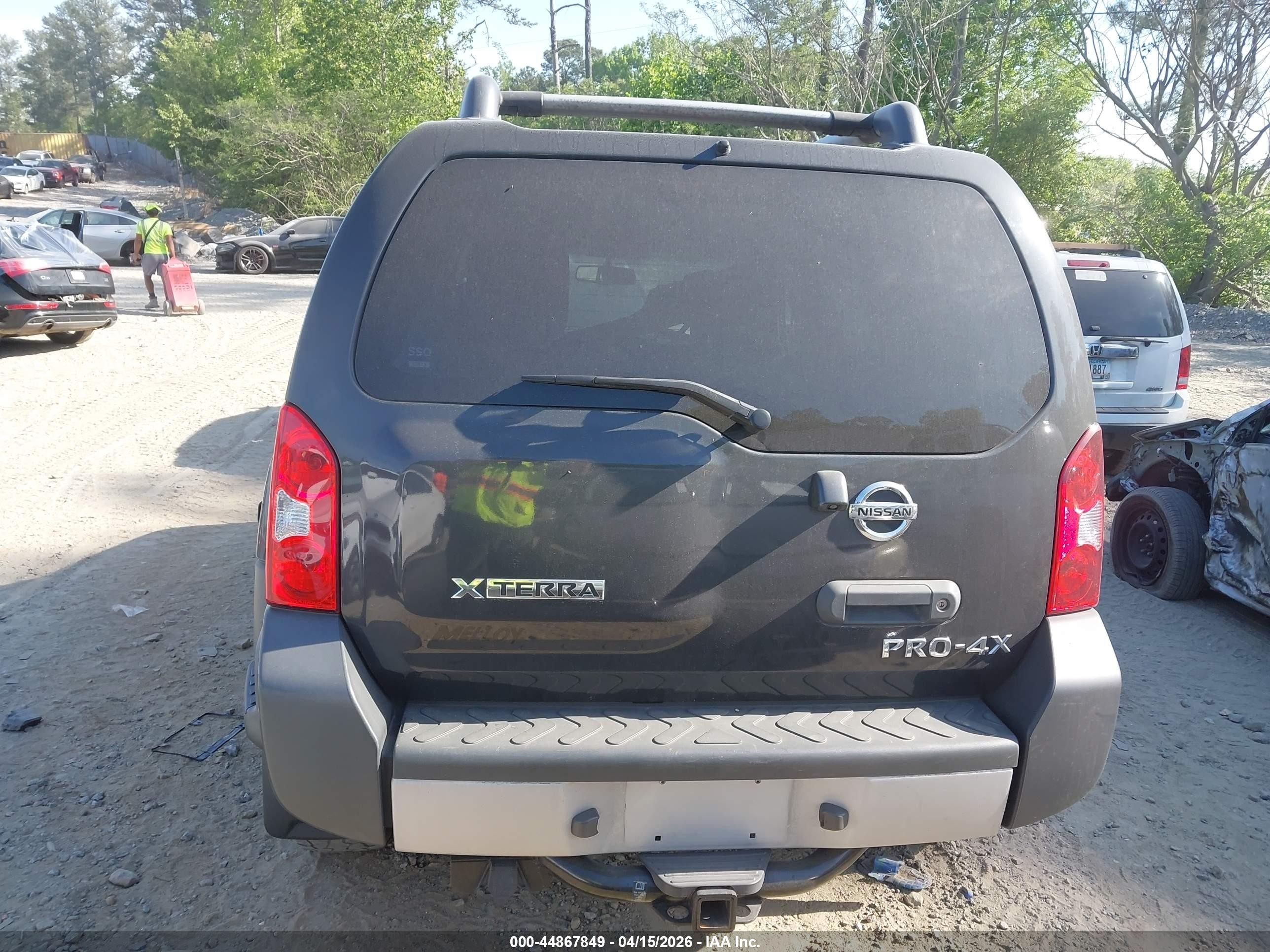 2015 Nissan Xterra Pro-4x Black vin: 5N1AN0NW6FN660439