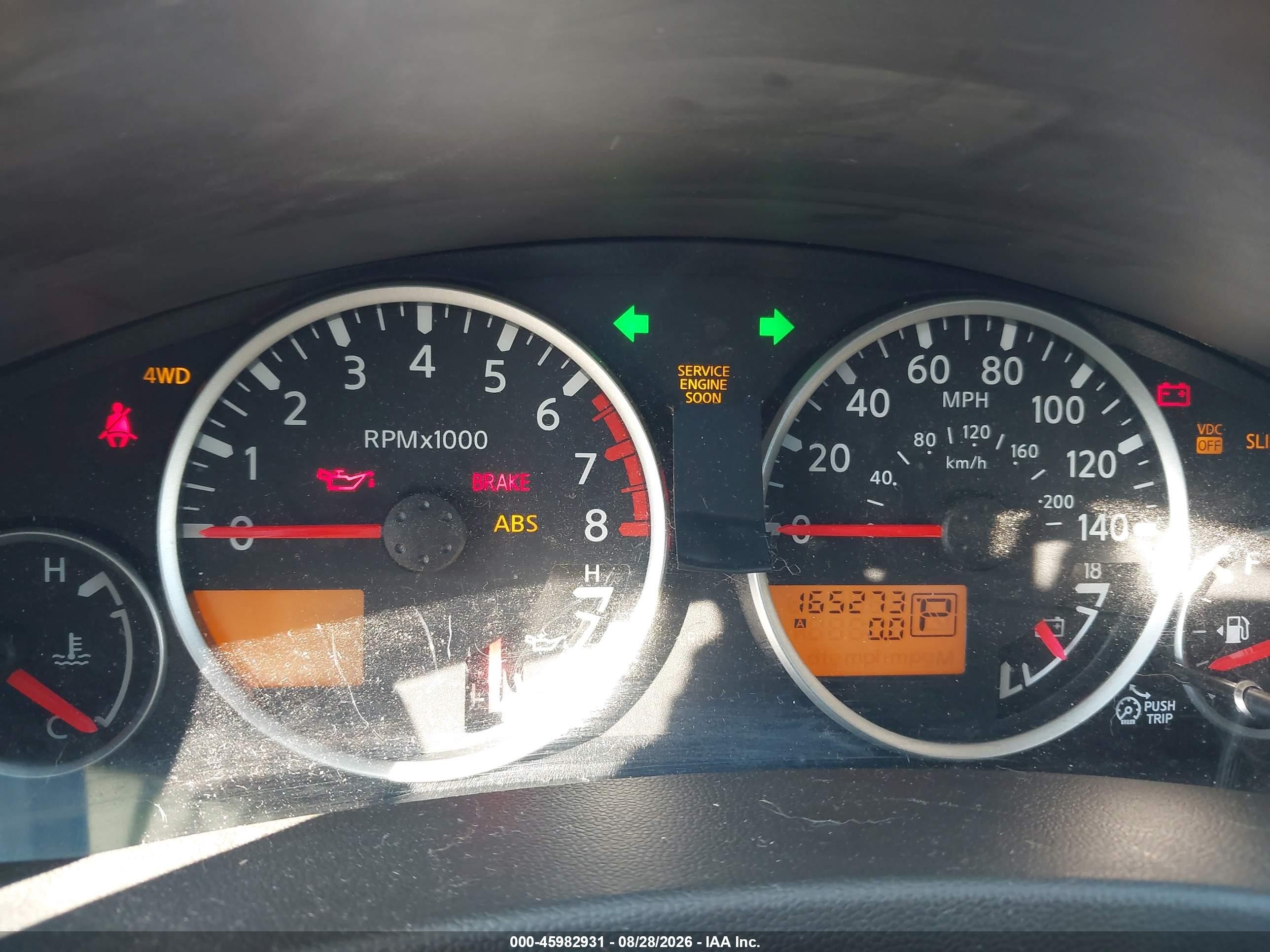 2010 Nissan Xterra Se Silver vin: 5N1AN0NW7AC517763