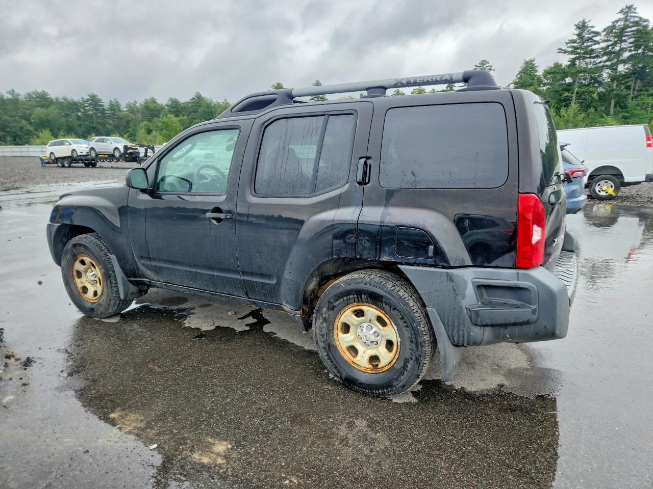 2010 Nissan Xterra X Black vin: 5N1AN0NW7AC518976