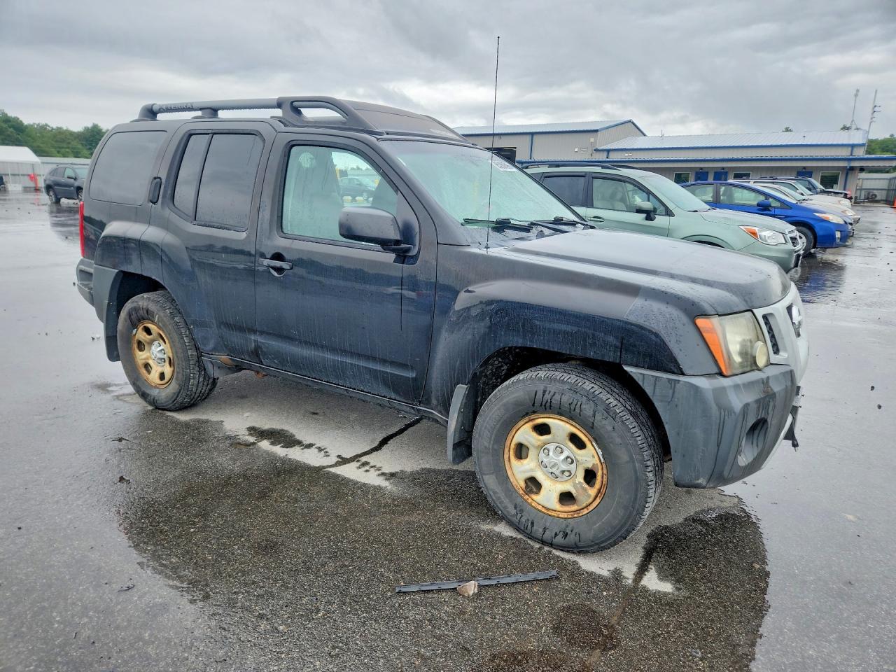 2010 Nissan Xterra X Black vin: 5N1AN0NW7AC518976