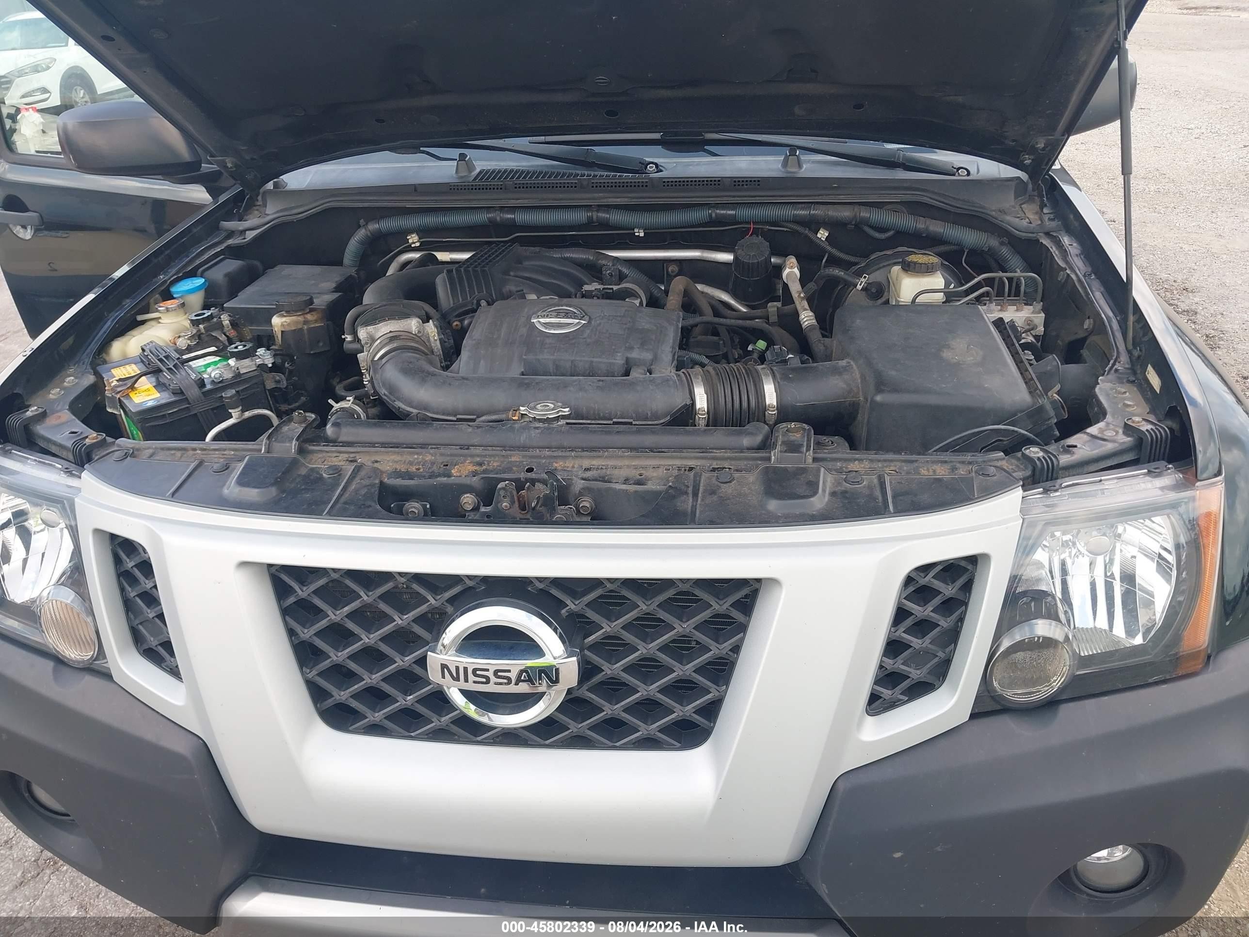 2010 Nissan Xterra X Black vin: 5N1AN0NW7AC519089