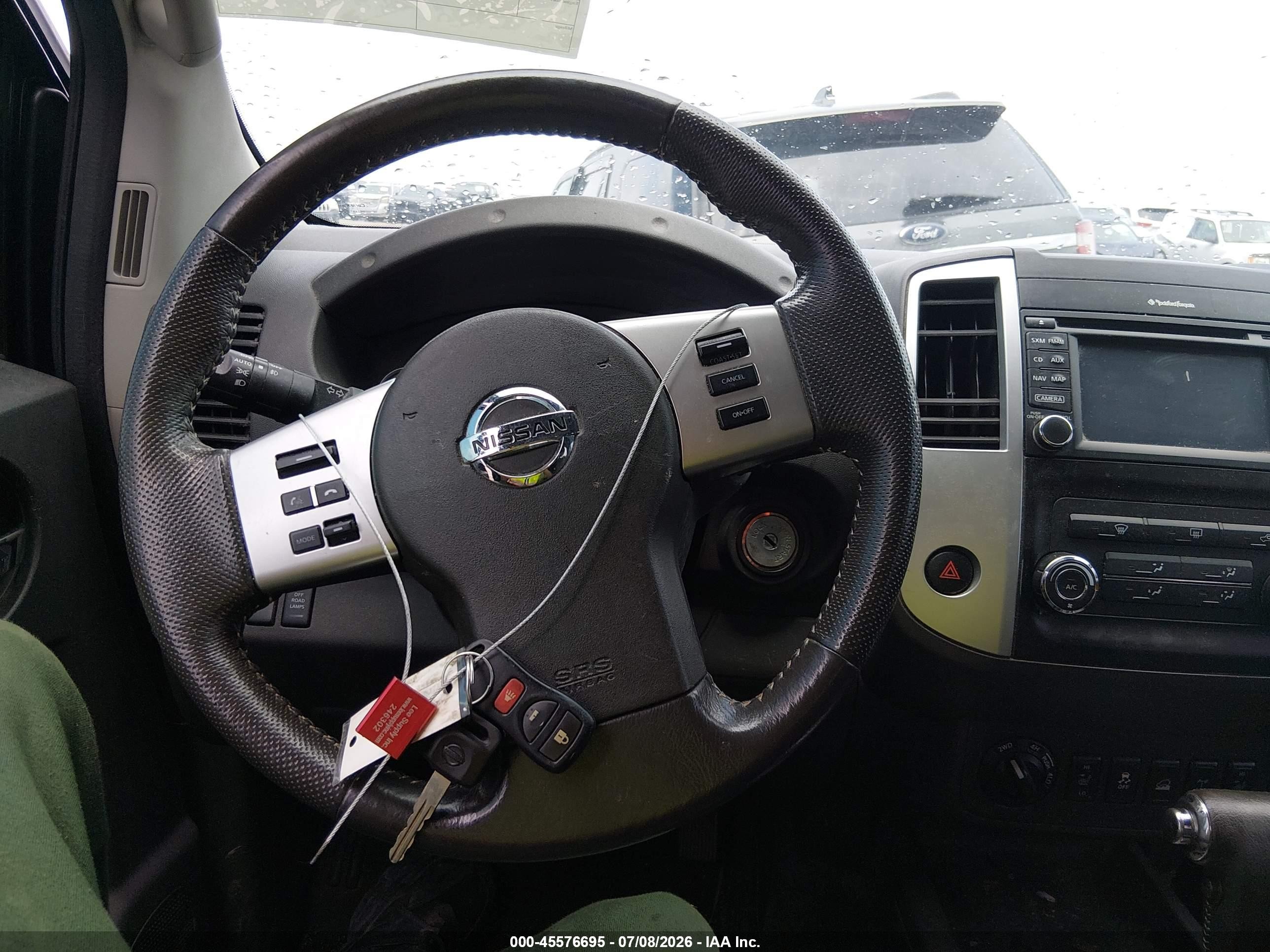 2015 Nissan Xterra Pro-4x Black vin: 5N1AN0NW7FN652768