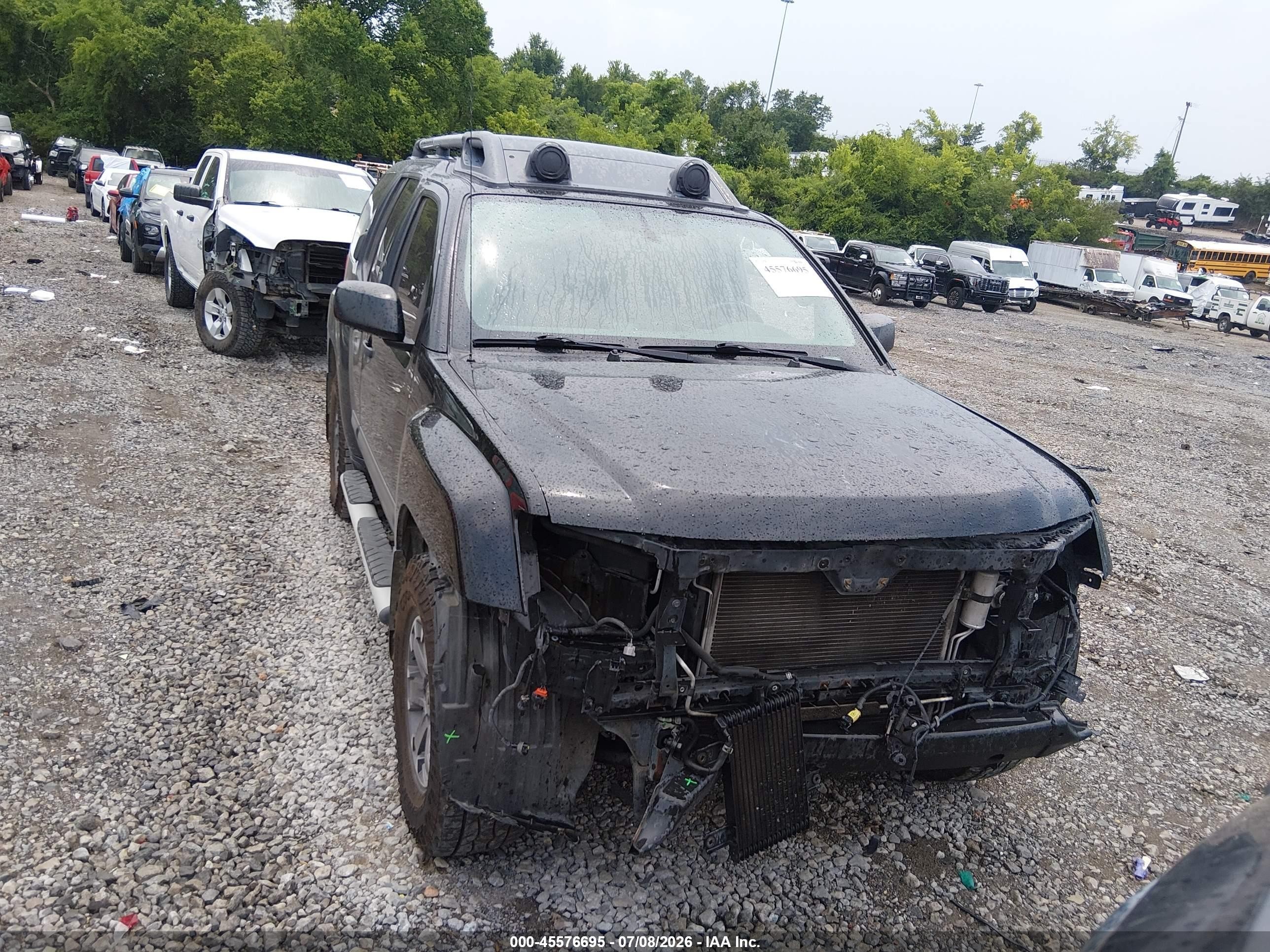 2015 Nissan Xterra Pro-4x Black vin: 5N1AN0NW7FN652768